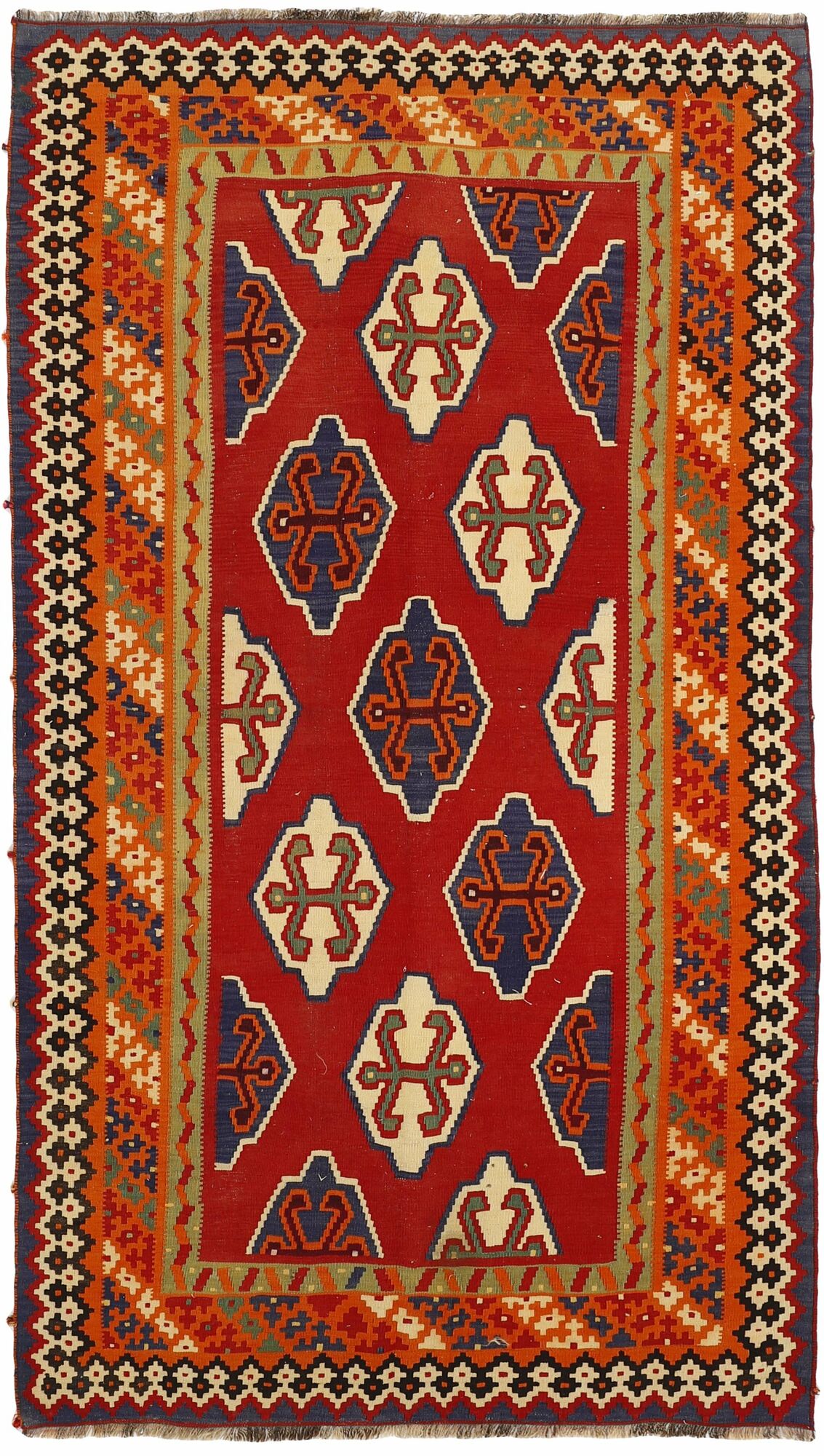 
    Kilim Vintage - Dark red - 157 x 285 cm
  