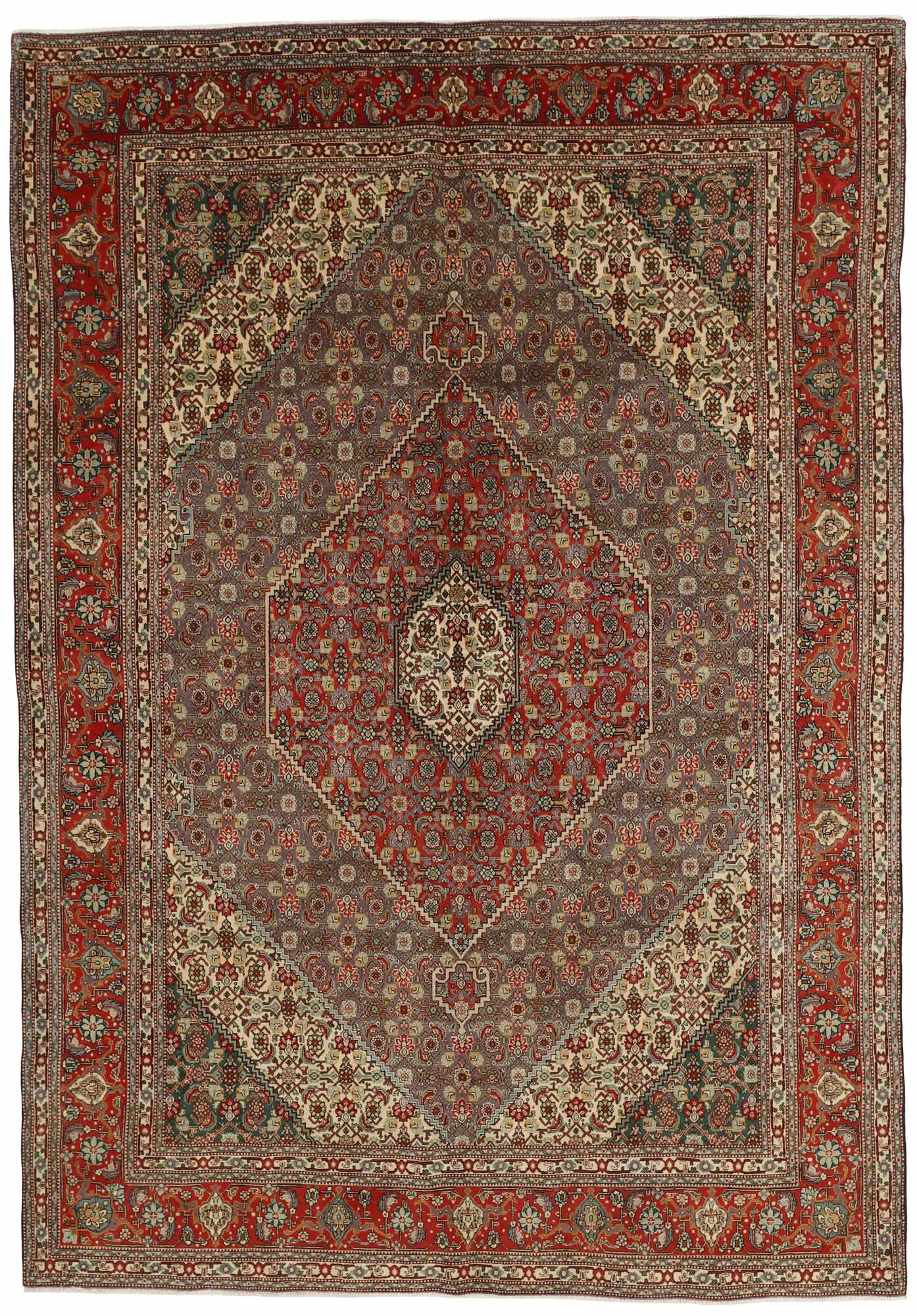 
    Tabriz 40 Raj - Brown - 197 x 294 cm
  