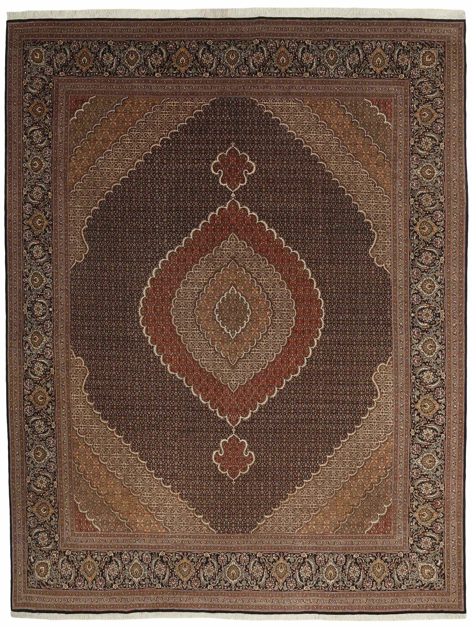 
    Tabriz 40 Raj - Brown - 298 x 400 cm
  