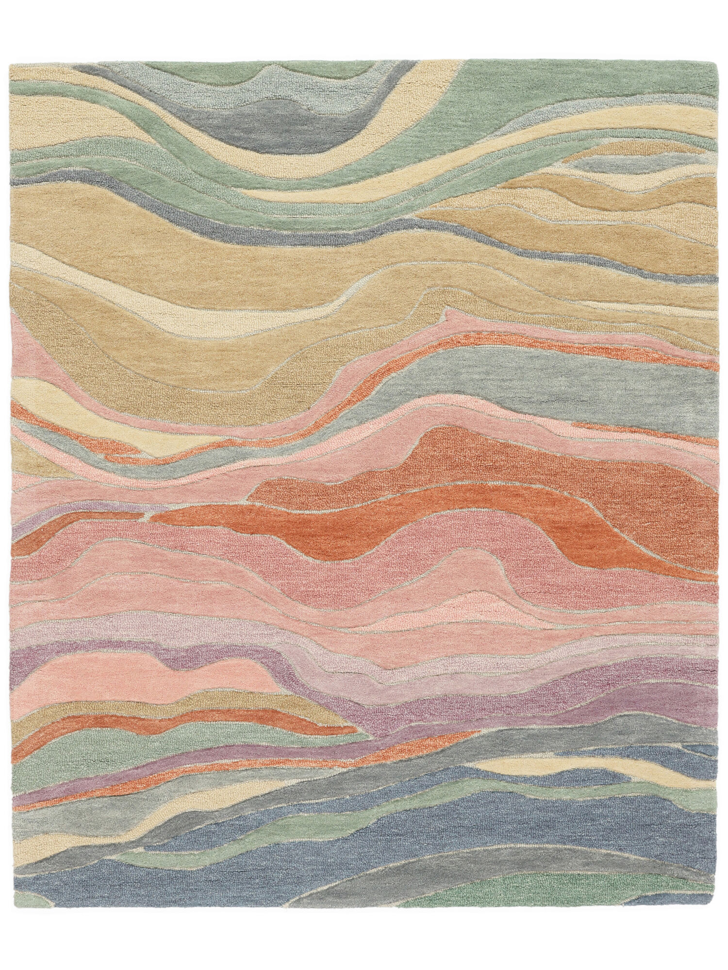 Marble Matta - Flerfärgad 250x300