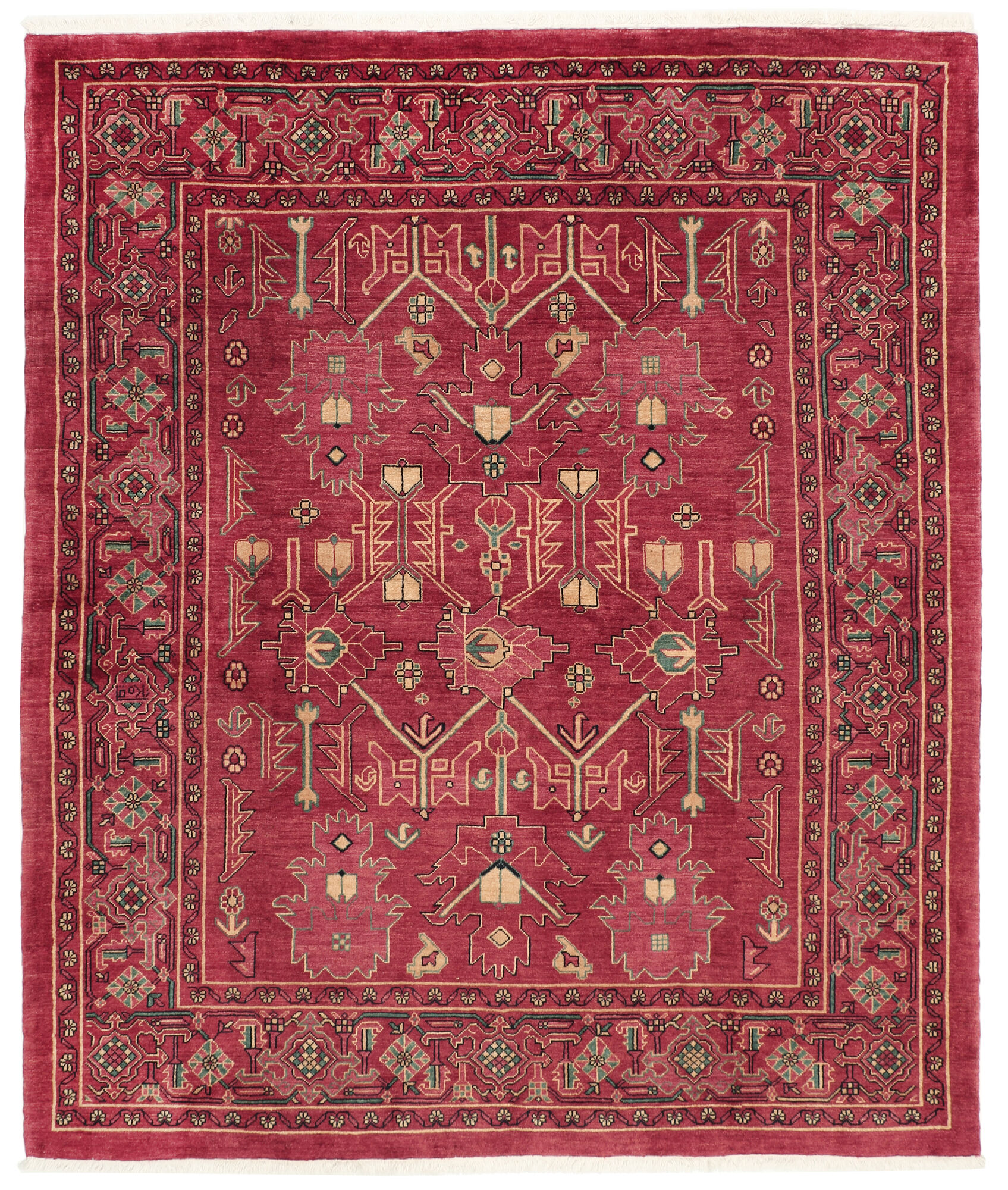 
    Bakhtiari - Dark red - 196 x 234 cm
  