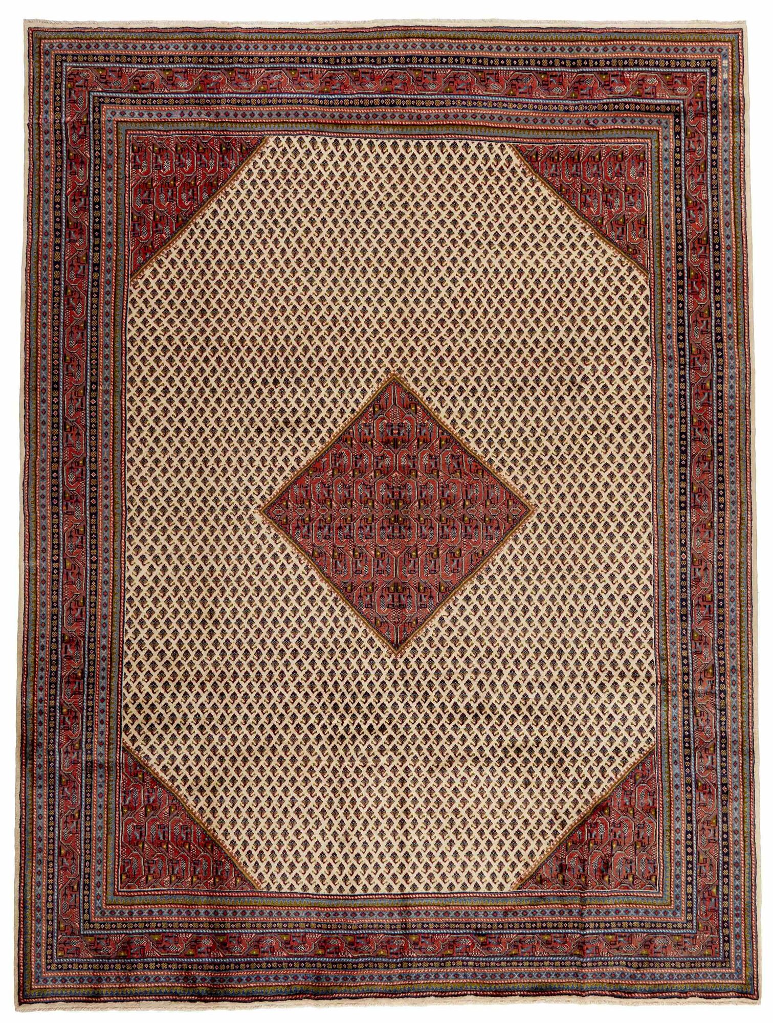 
    Sarouk Mir - Brown - 283 x 375 cm
  