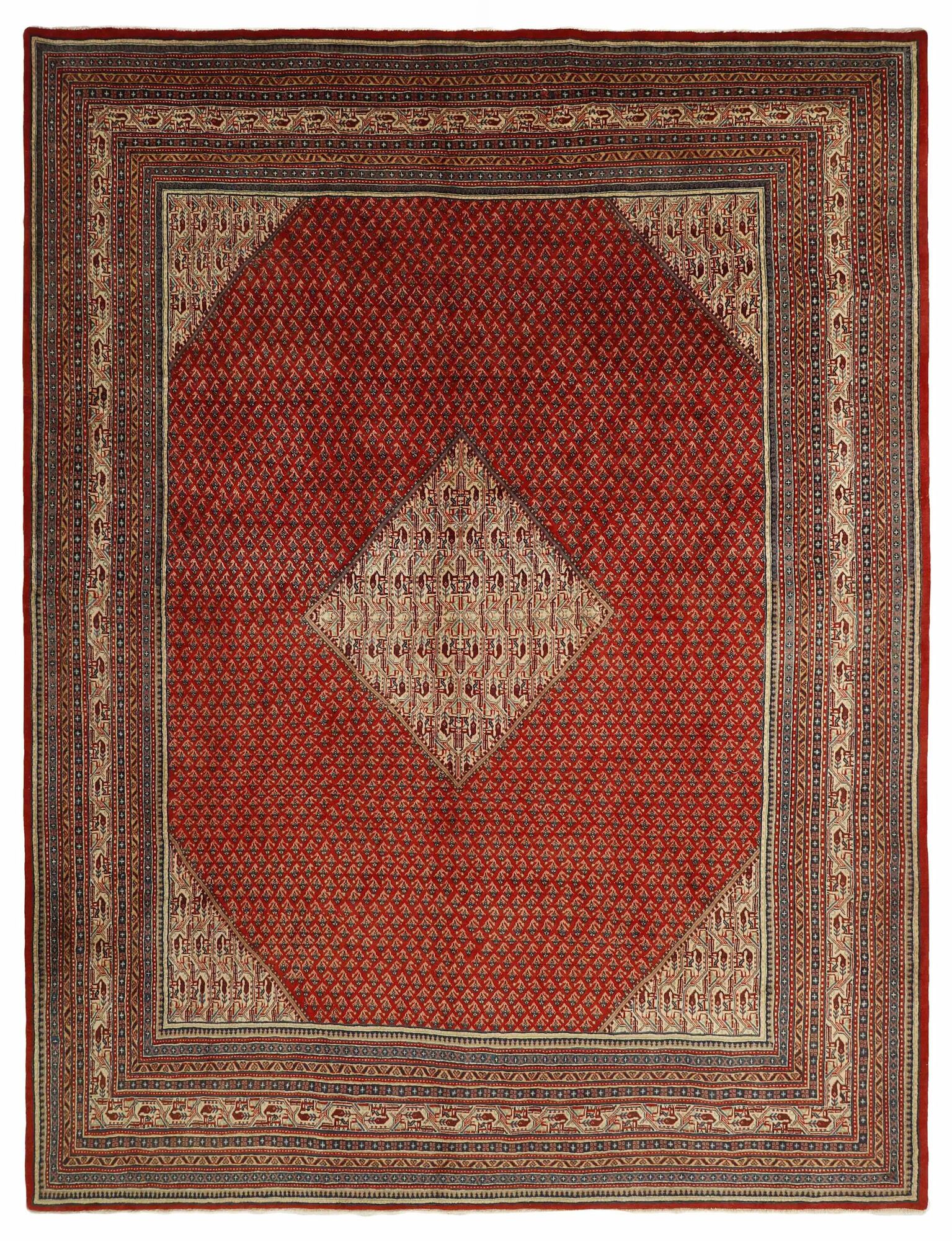 
    Sarouk Mir - Dark red - 282 x 363 cm
  