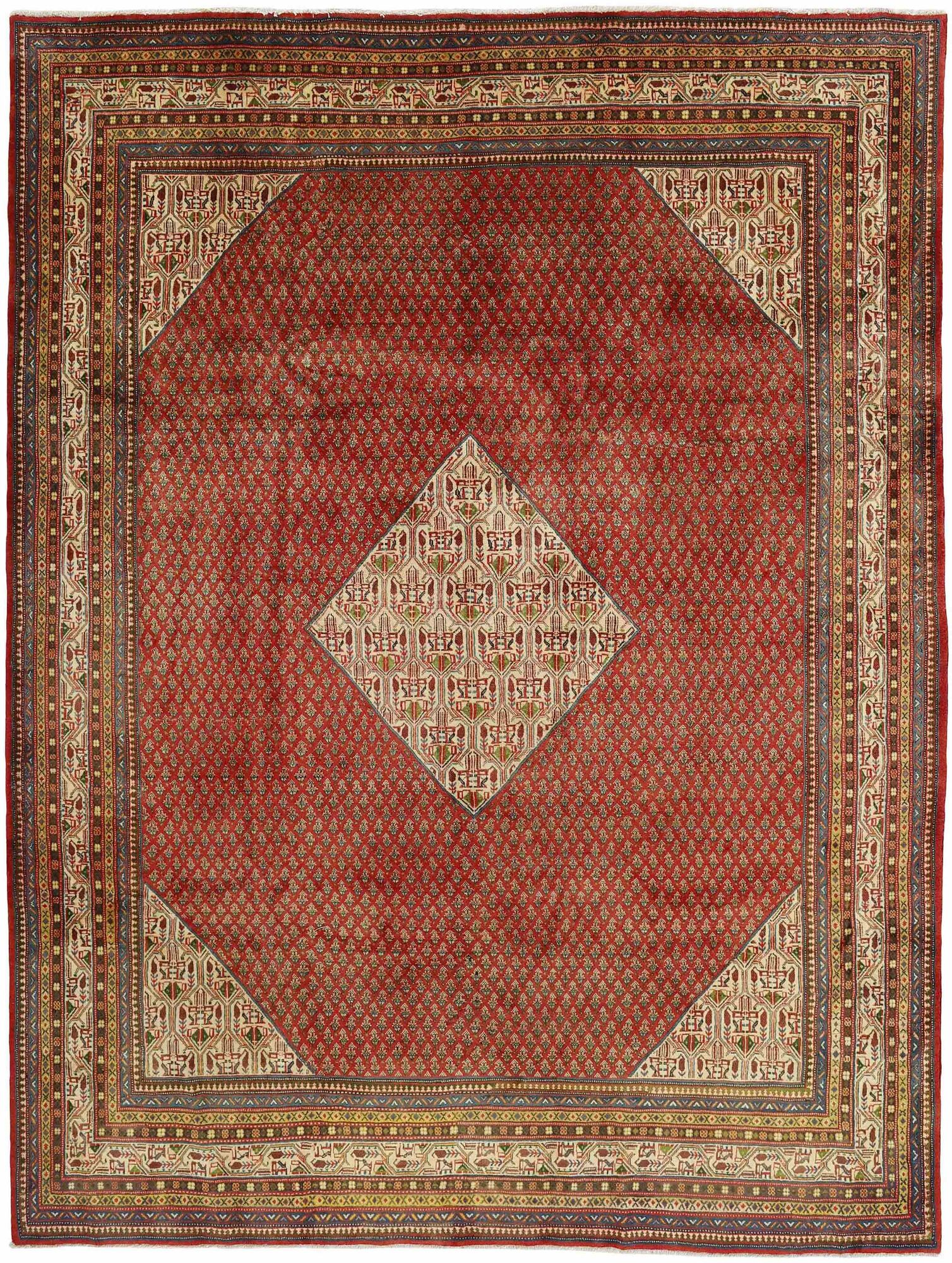 
    Sarouk Mir - Dark red - 245 x 333 cm
  