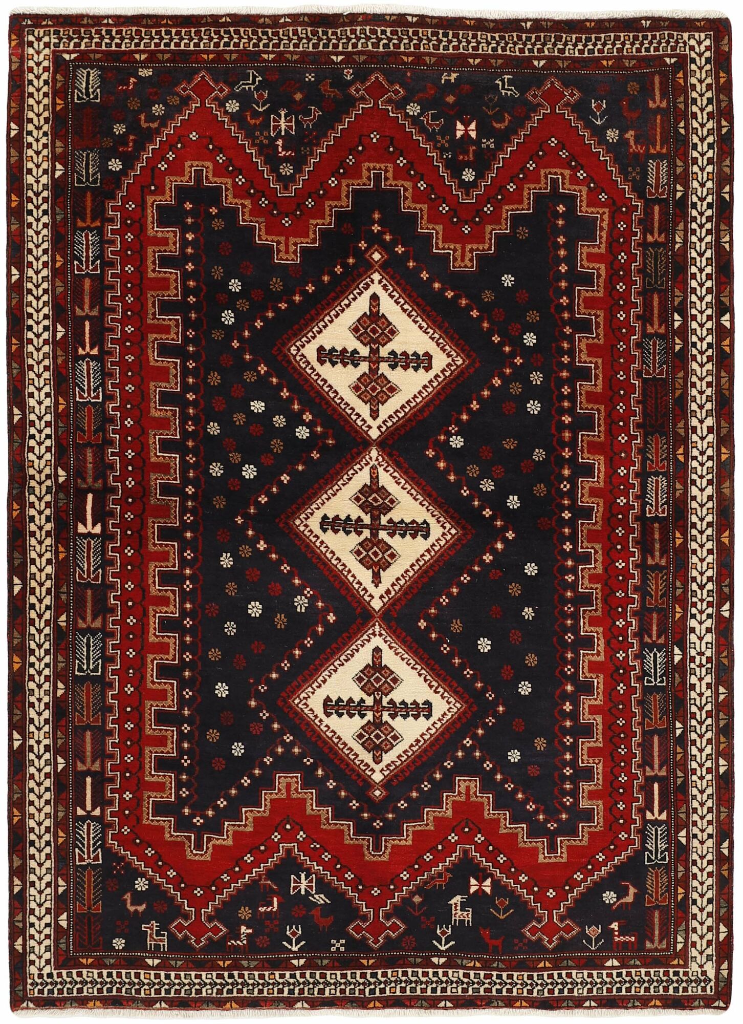 
    Afshar - Black - 164 x 234 cm
  