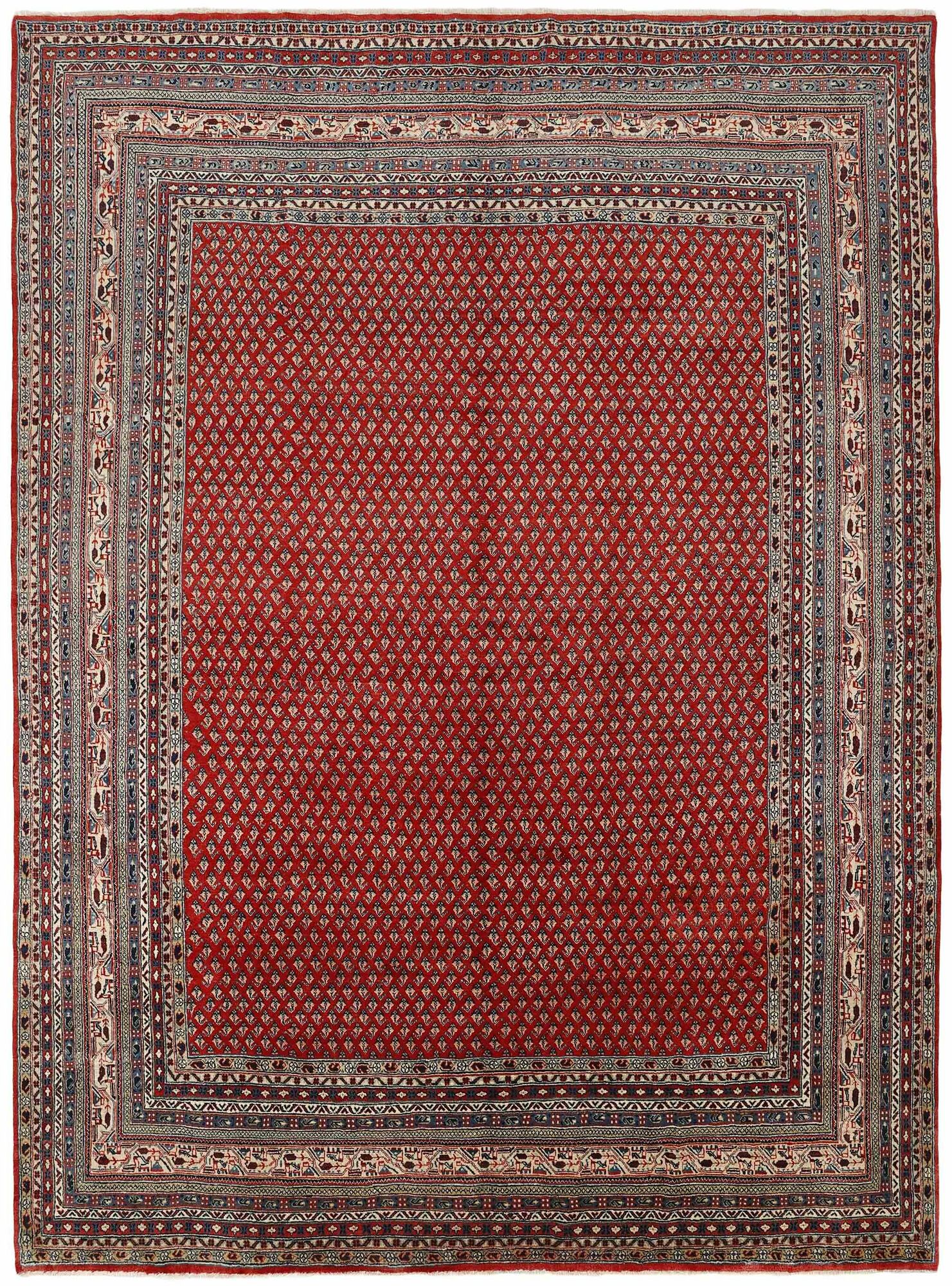 
    Sarouk Mir - Dark red - 264 x 361 cm
  