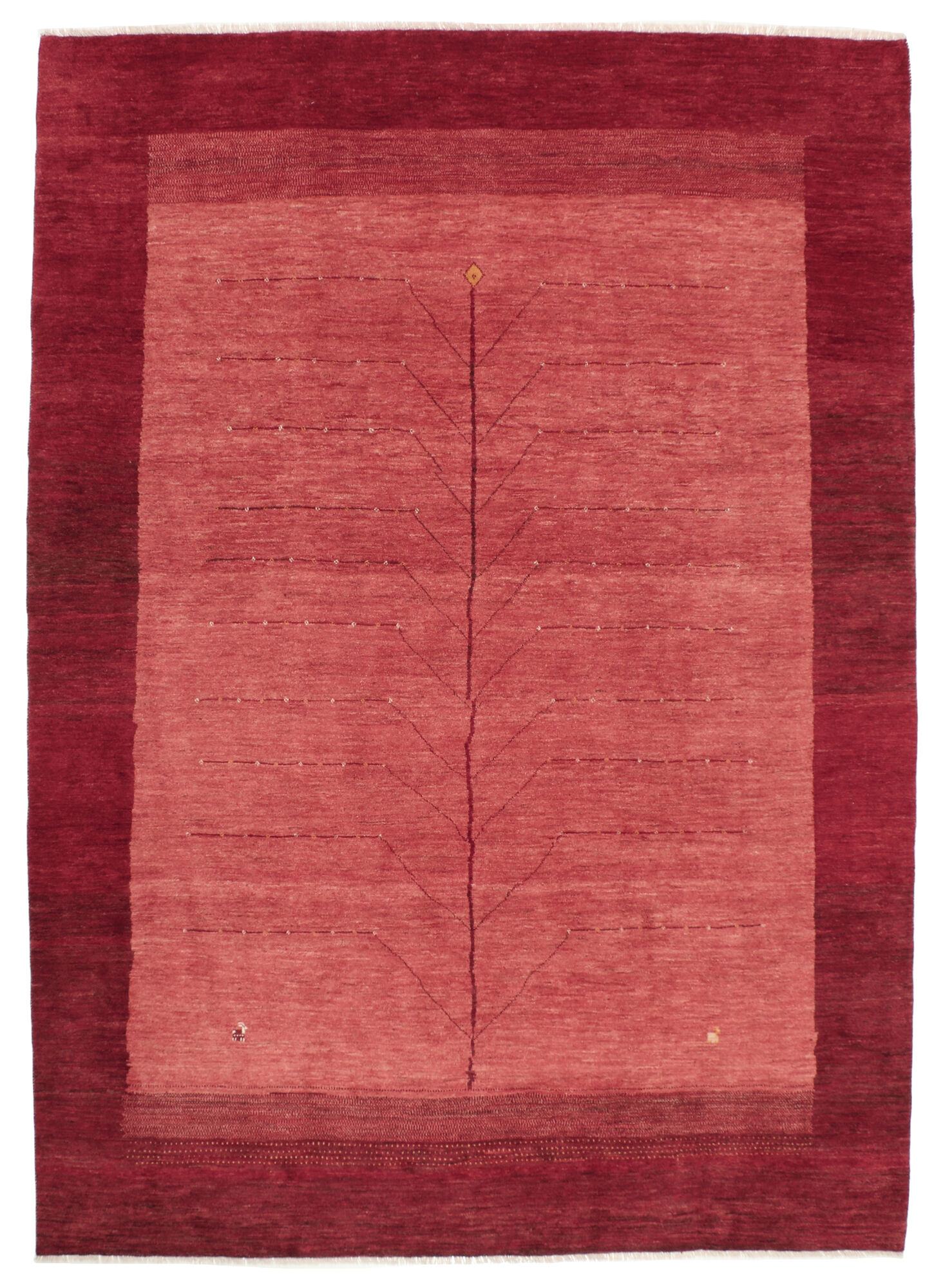 
    Loribaft Fine Persia - Dark red - 245 x 343 cm
  