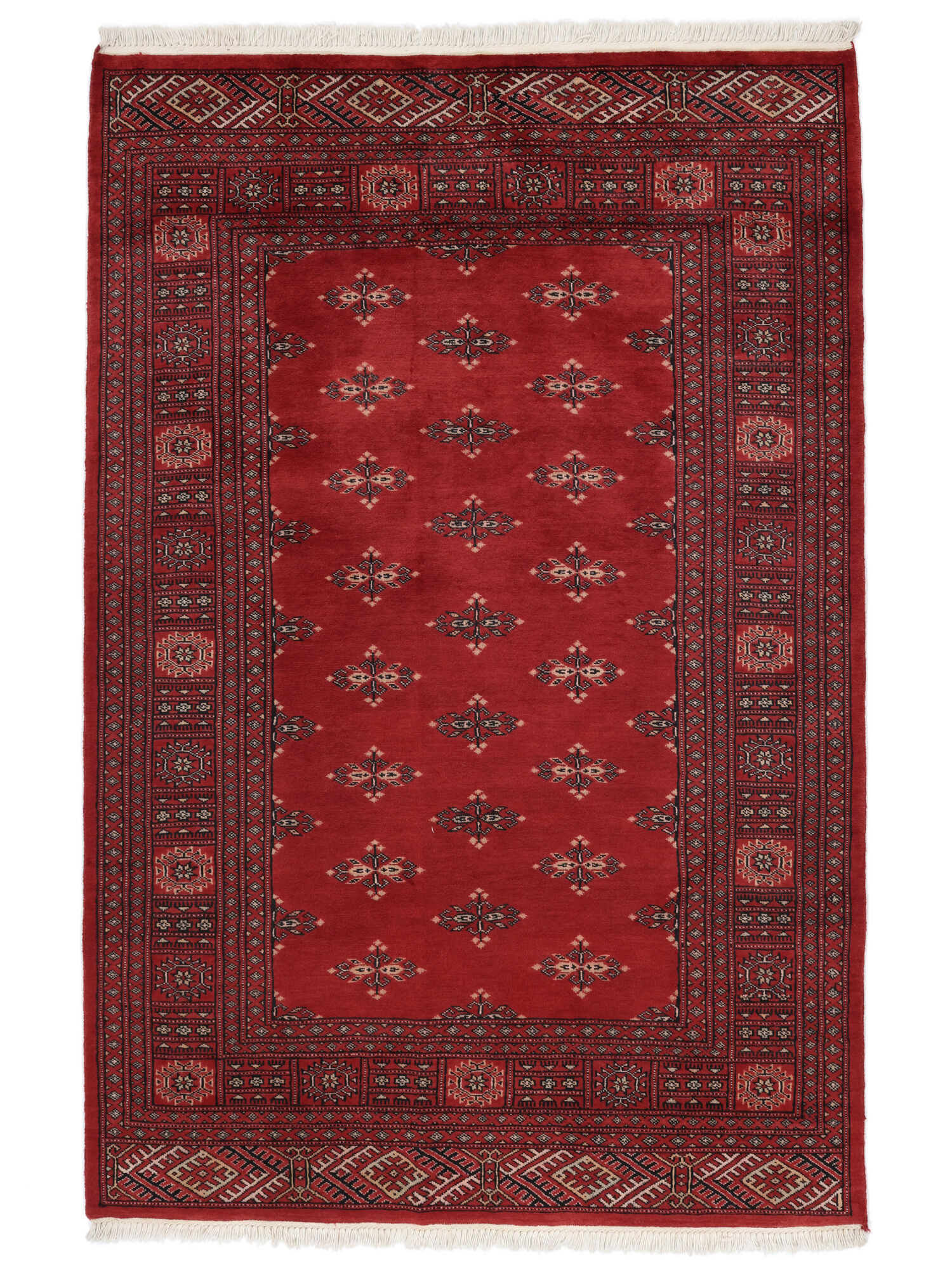 
    Pakistan Bokhara 2ply - Dark red - 129 x 193 cm
  