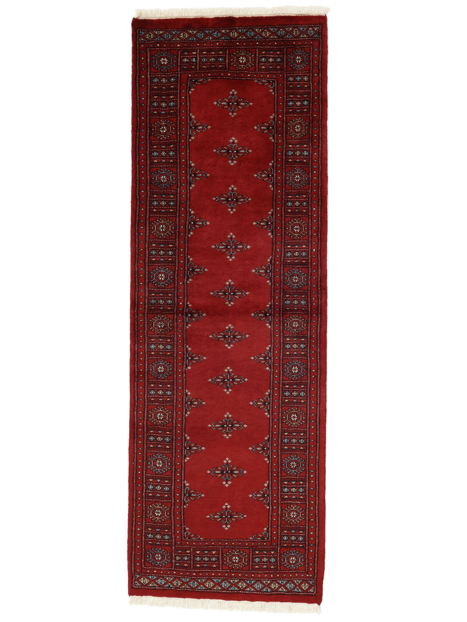 
    Pakistan Bokhara 3ply - Dark red - 74 x 217 cm
  
