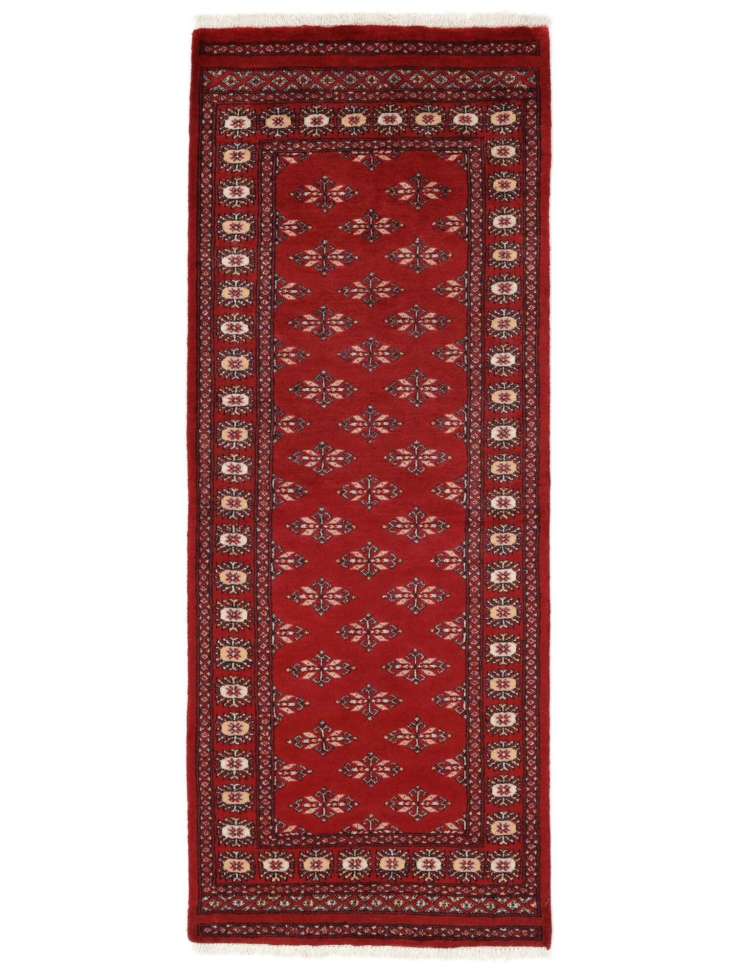 
    Pakistan Bokhara 3ply - Dark red - 81 x 204 cm
  