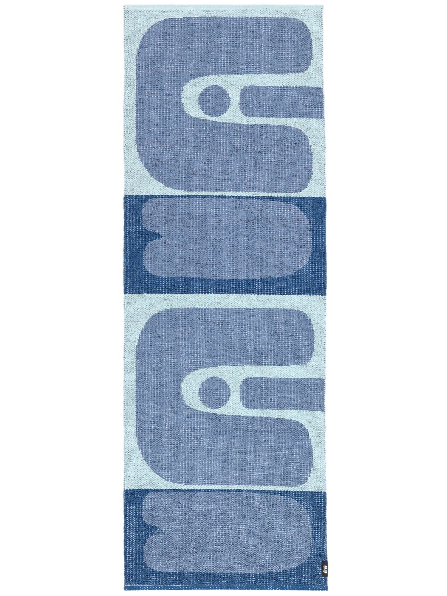 Blobber Matta - Blå 70x200