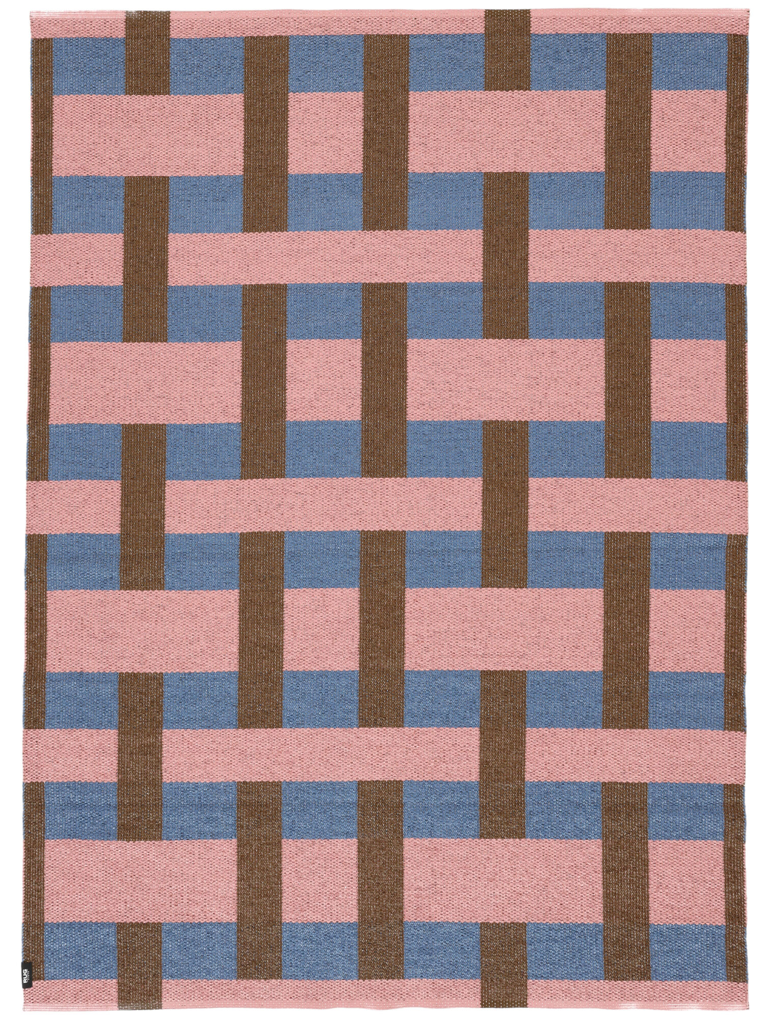 Checkson Matta - Rosa / Flerfärgad 150x200