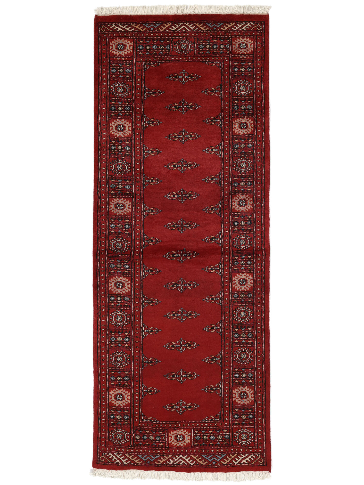 
    Pakistan Bokhara 3ply - Dark red - 79 x 206 cm
  