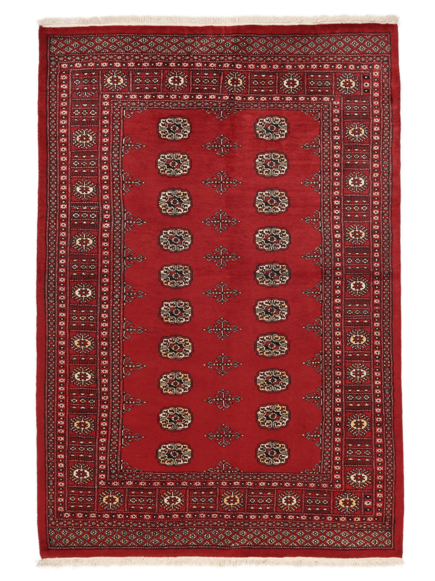 
    Pakistan Bokhara 2ply - Dark red - 141 x 209 cm
  