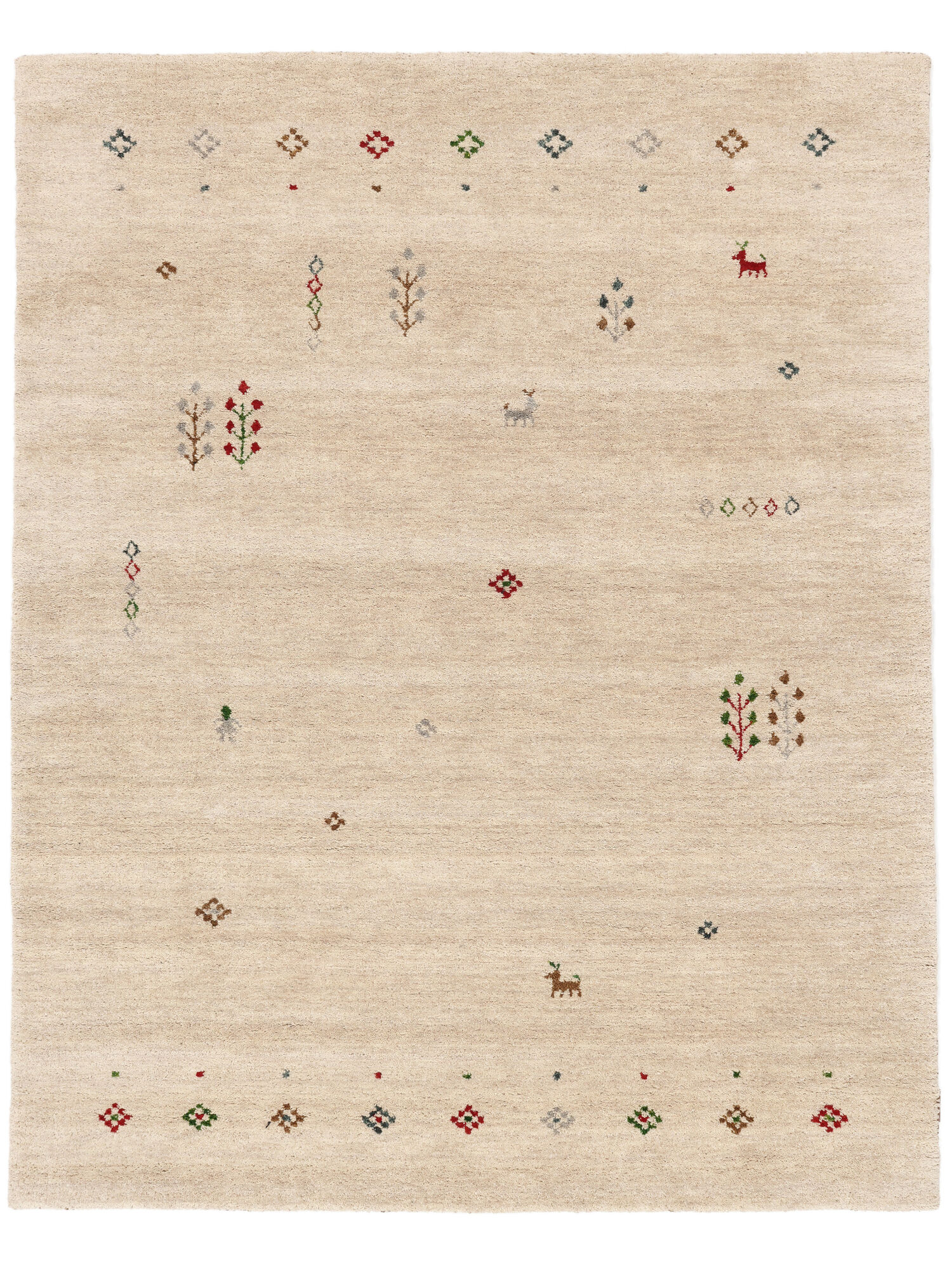Gabbeh Giza Matta - Beige 250x350
