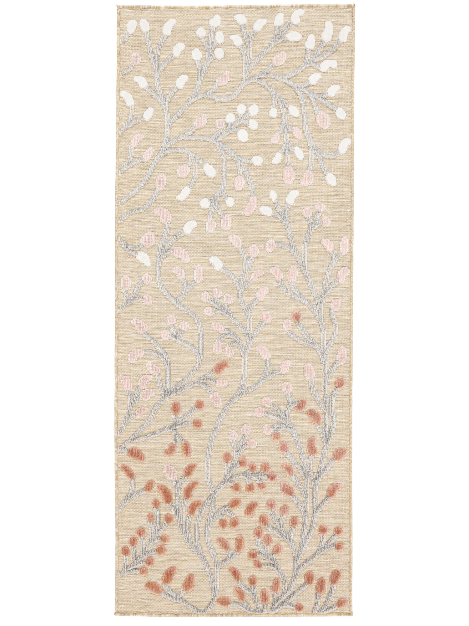 Garden Matta - Beige / Rosa 80x200