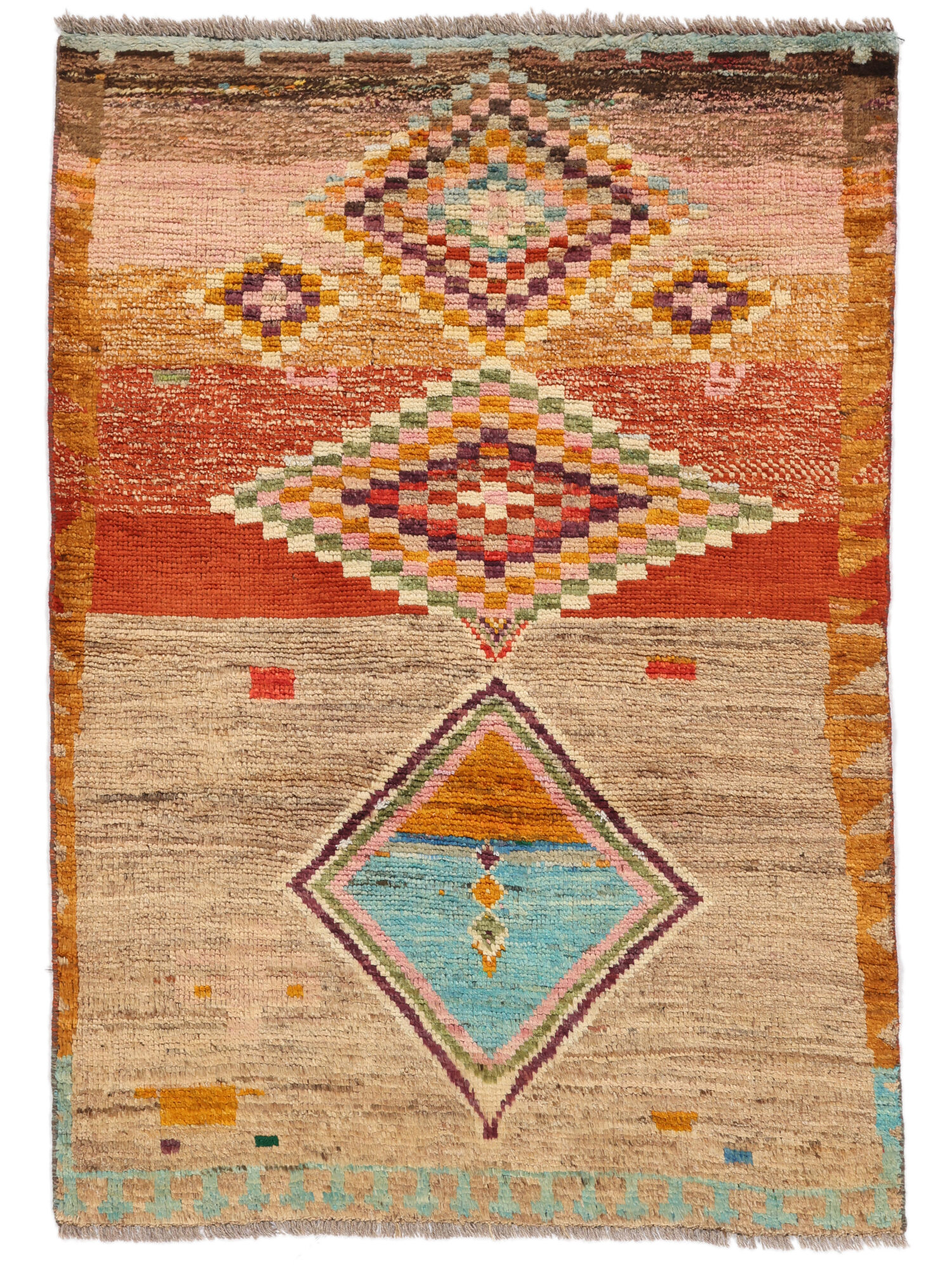 
    Moroccan Berber - Afghanistan - Brown - 91 x 132 cm
  