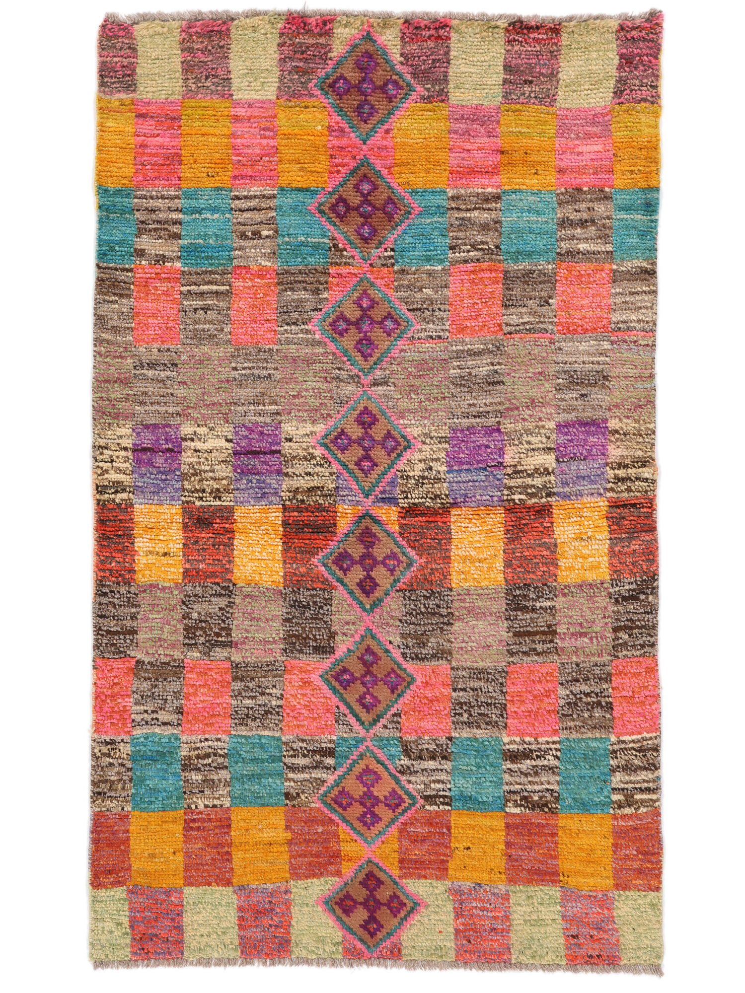 
    Moroccan Berber - Afghanistan - Brown - 86 x 145 cm
  