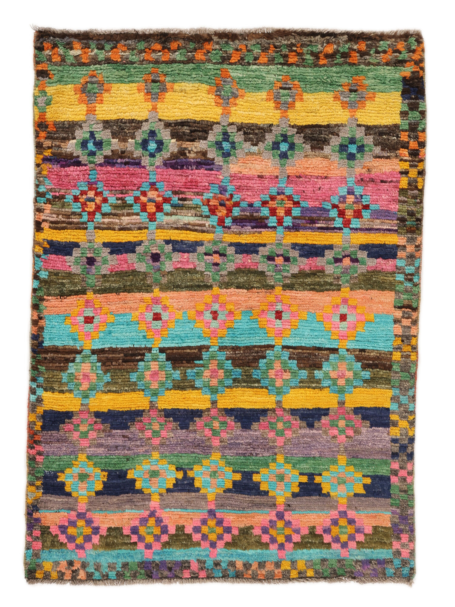 
    Moroccan Berber - Afghanistan - Brown - 85 x 121 cm
  