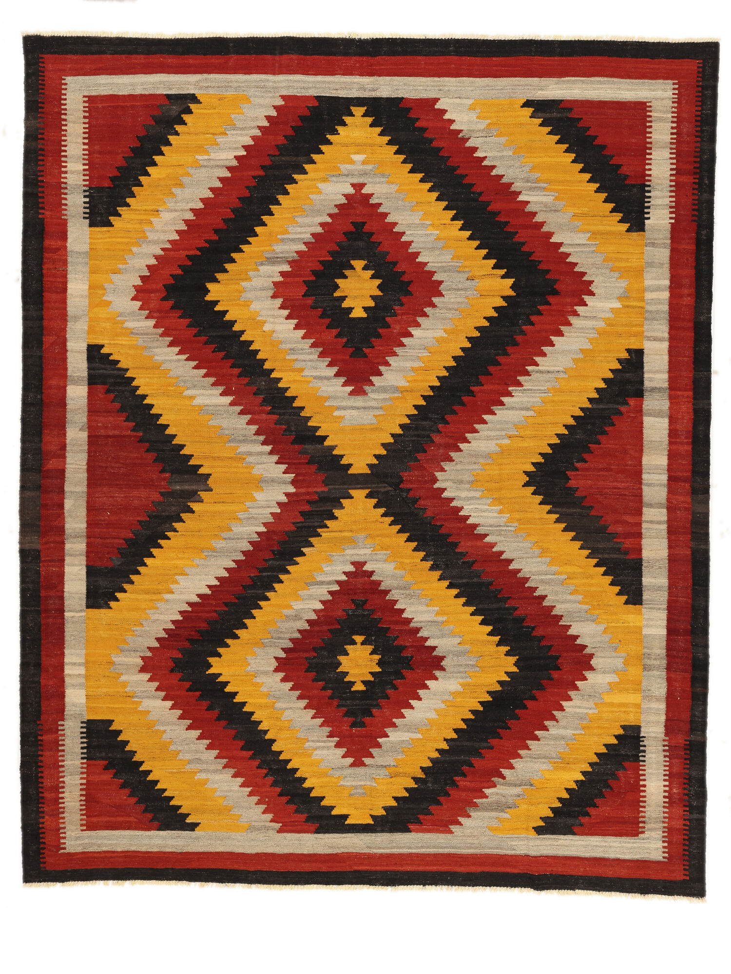 Kelim Modern Teppich 247×300