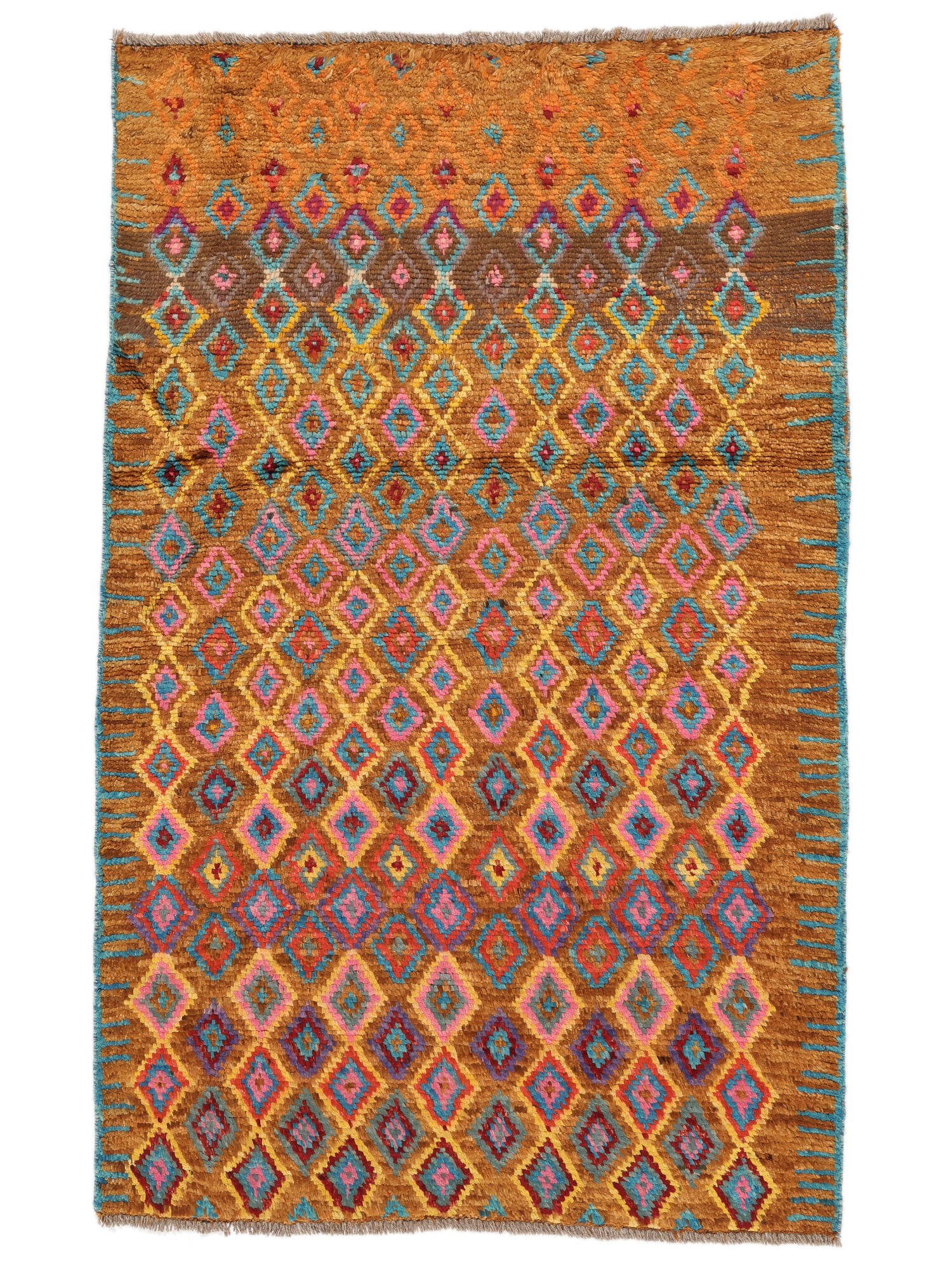 
    Moroccan Berber - Afghanistan - Brown - 83 x 140 cm
  