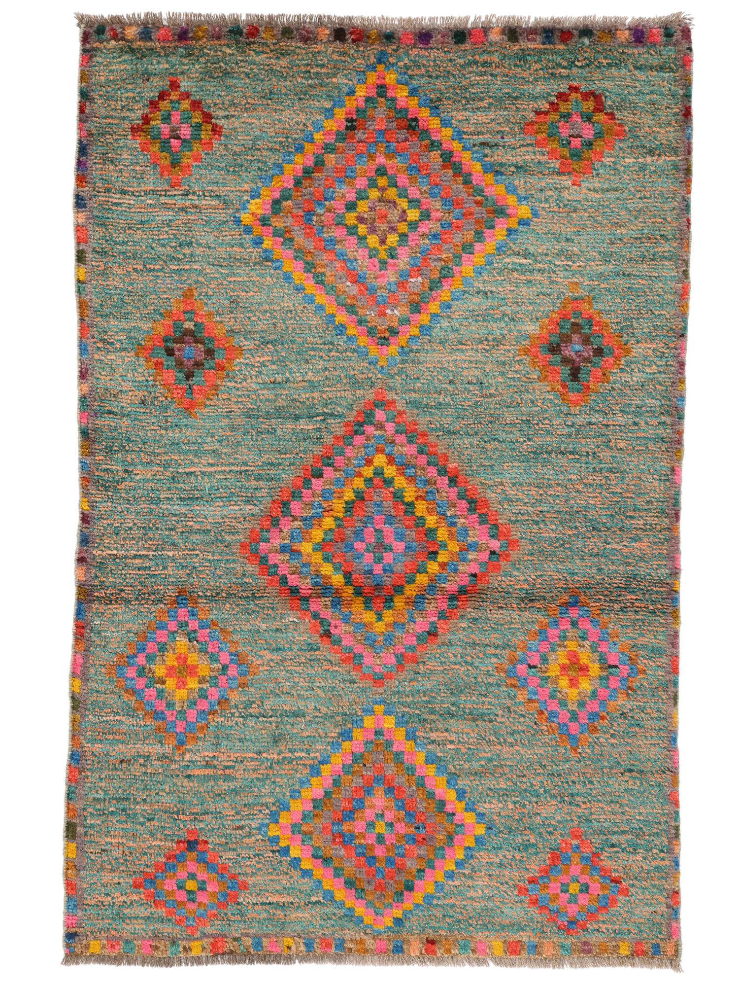 
    Moroccan Berber - Afghanistan - Brown - 95 x 143 cm
  