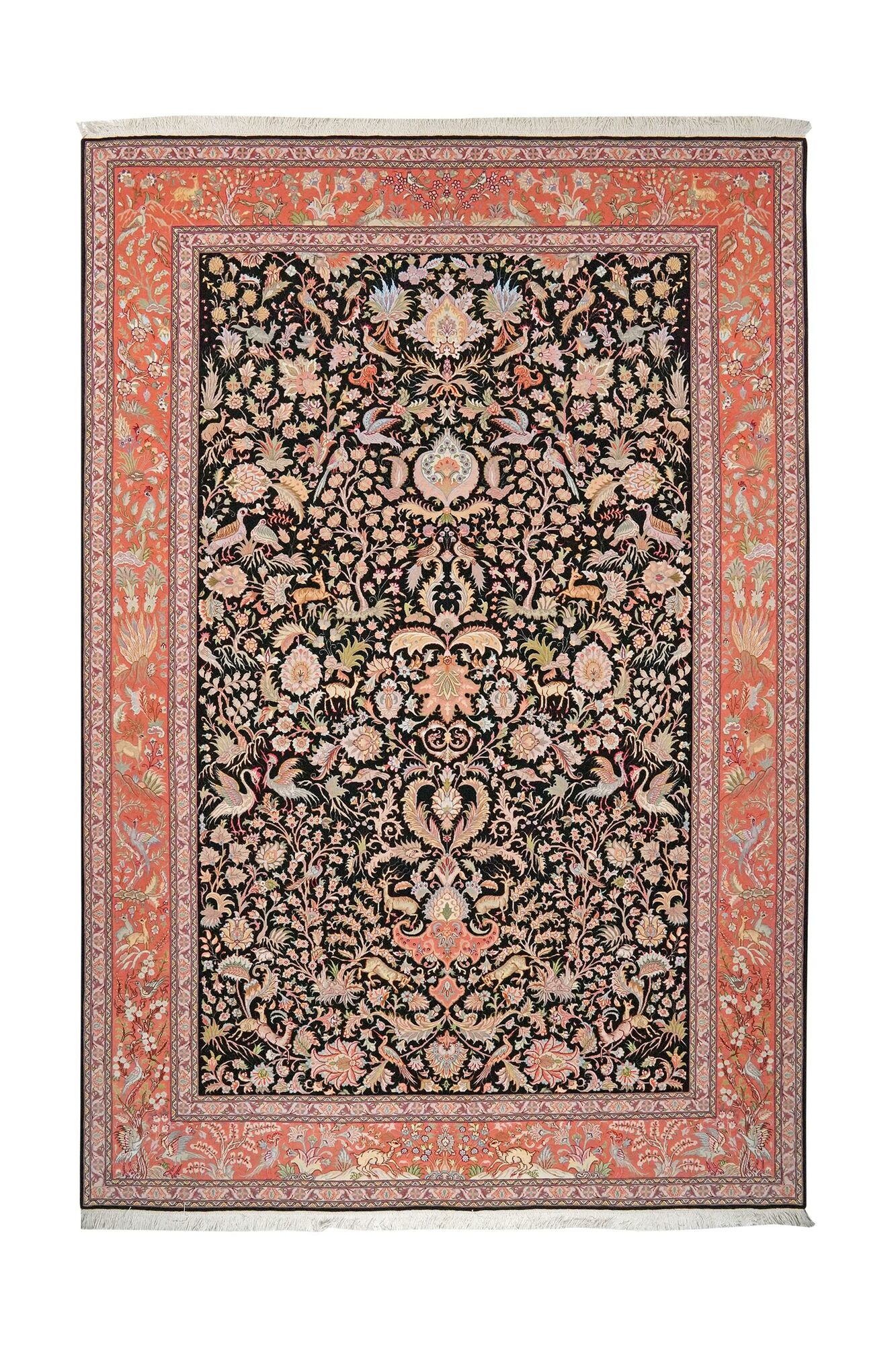 
    Tabriz 50 Raj - Brown - 199 x 295 cm
  