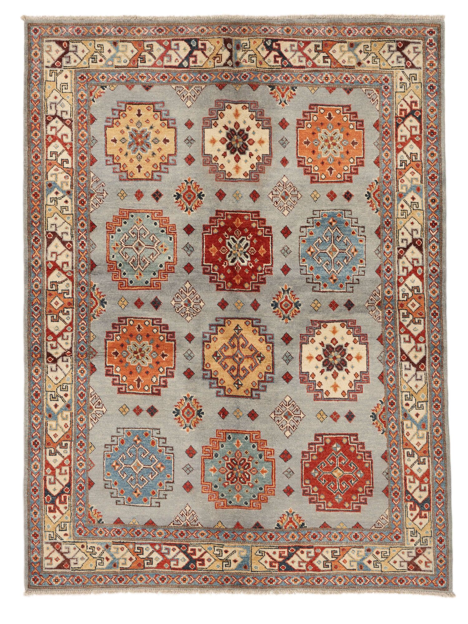 
    Kazak Fine - Brown - 153 x 210 cm
  