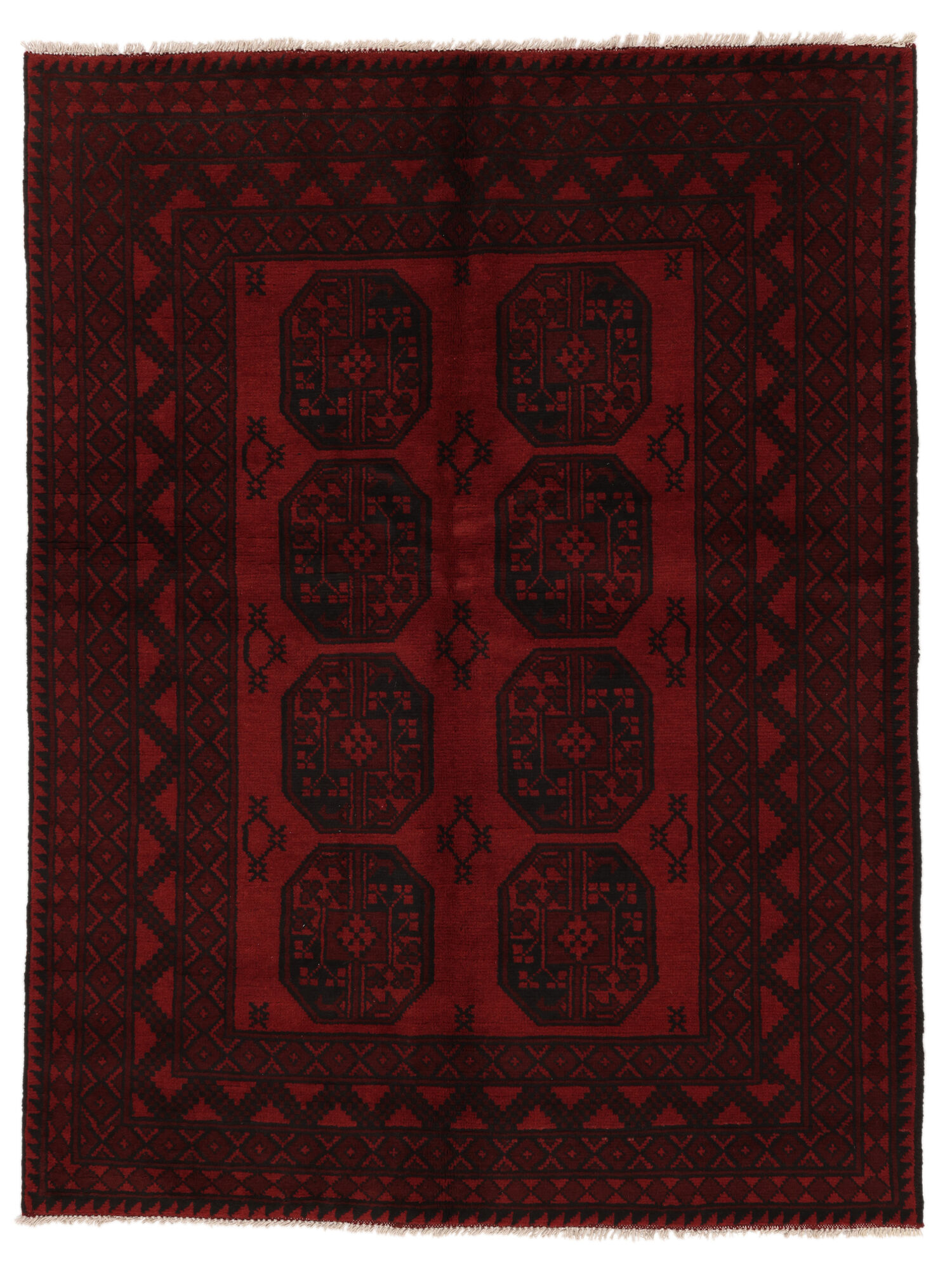 
    Afghan Fine - Black - 145 x 193 cm
  