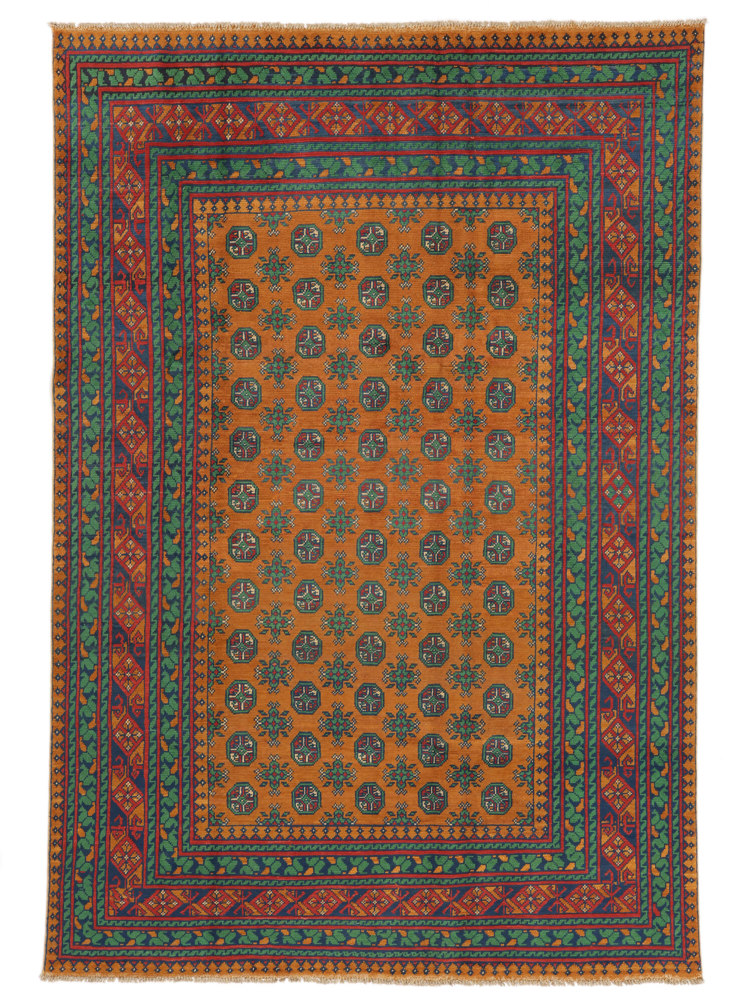 
    Afghan Fine Colour - Dark red - 198 x 289 cm
  