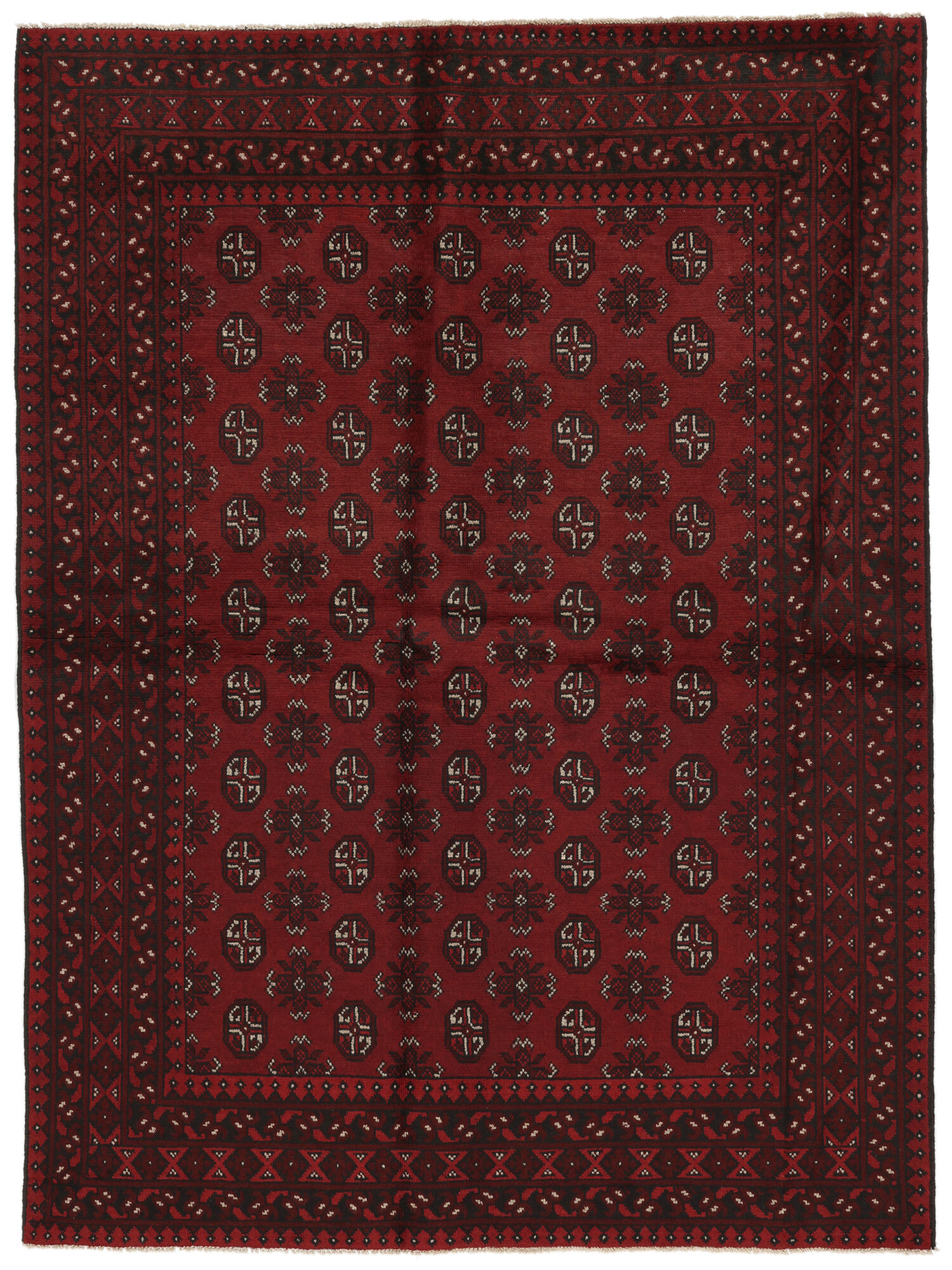 
    Afghan Fine - Black - 182 x 244 cm
  