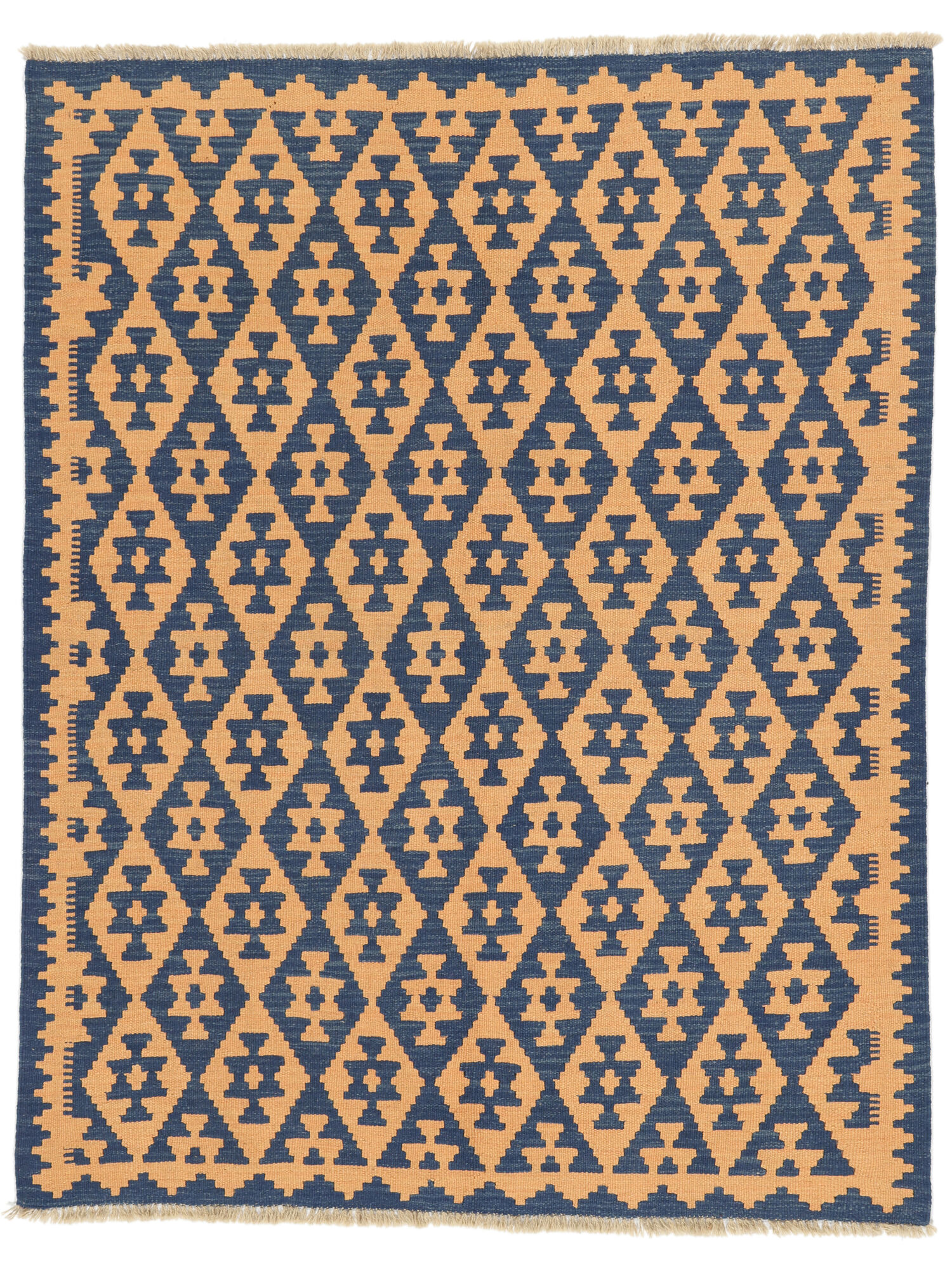 Kelim Ghashghai Teppich 154×196