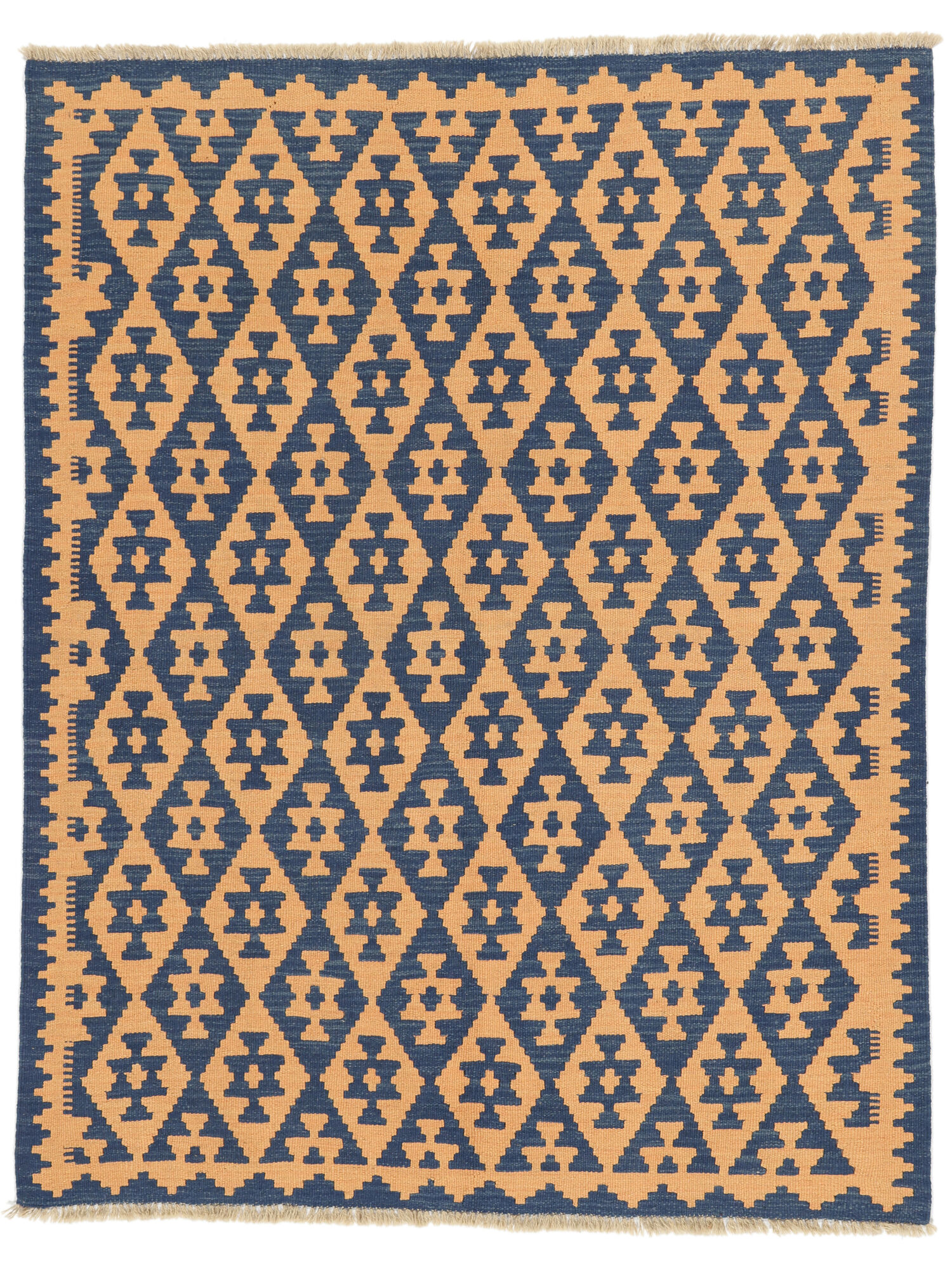 
    Kilim Qashqai - Dark blue - 154 x 196 cm
  