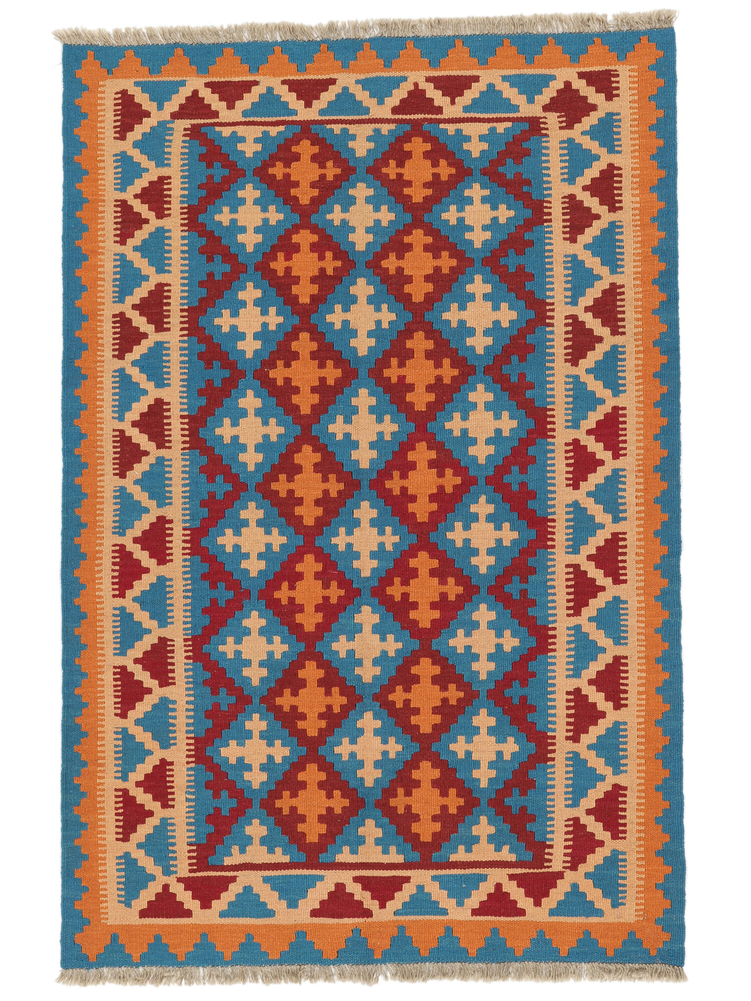 
    Kilim Qashqai - Brown - 122 x 182 cm
  