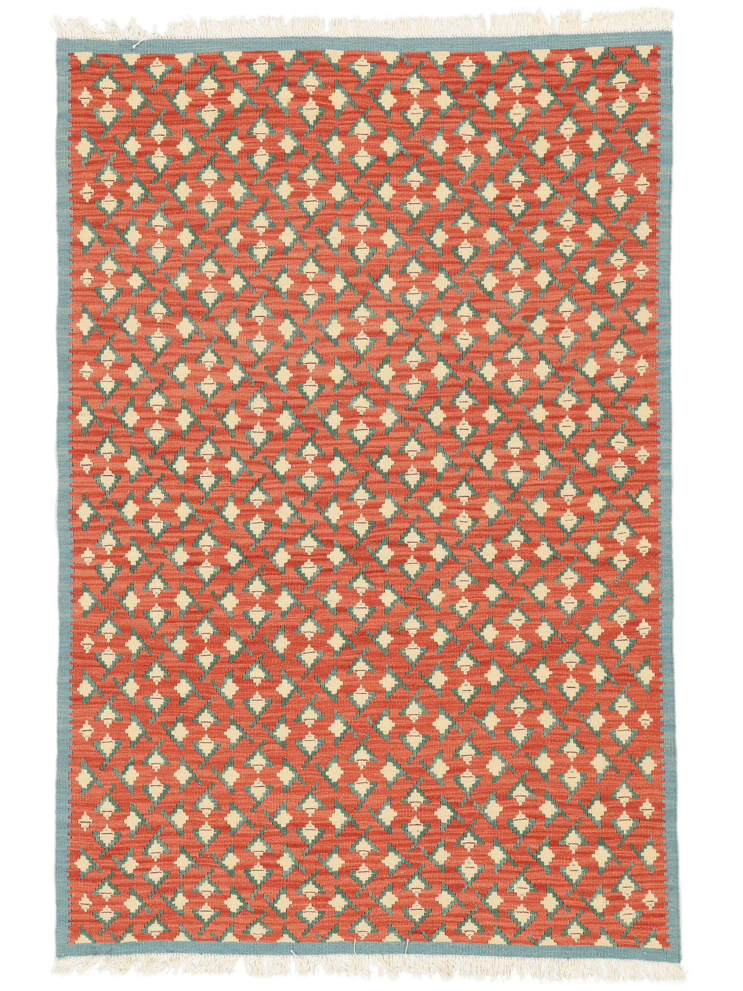 
    Kilim Senneh Fine - Red - 100 x 149 cm
  