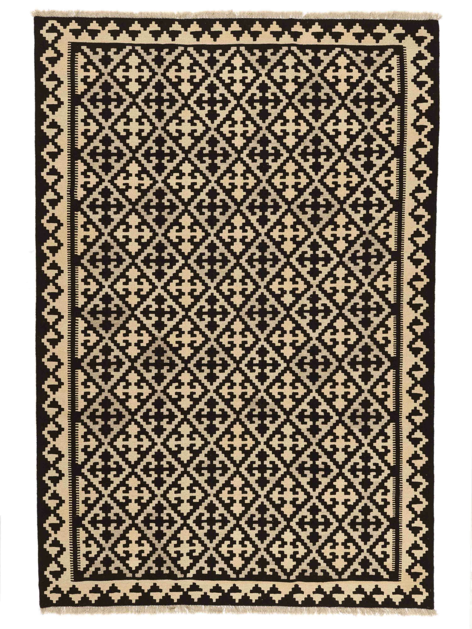 Kelim Ghashghai Teppich 206×305