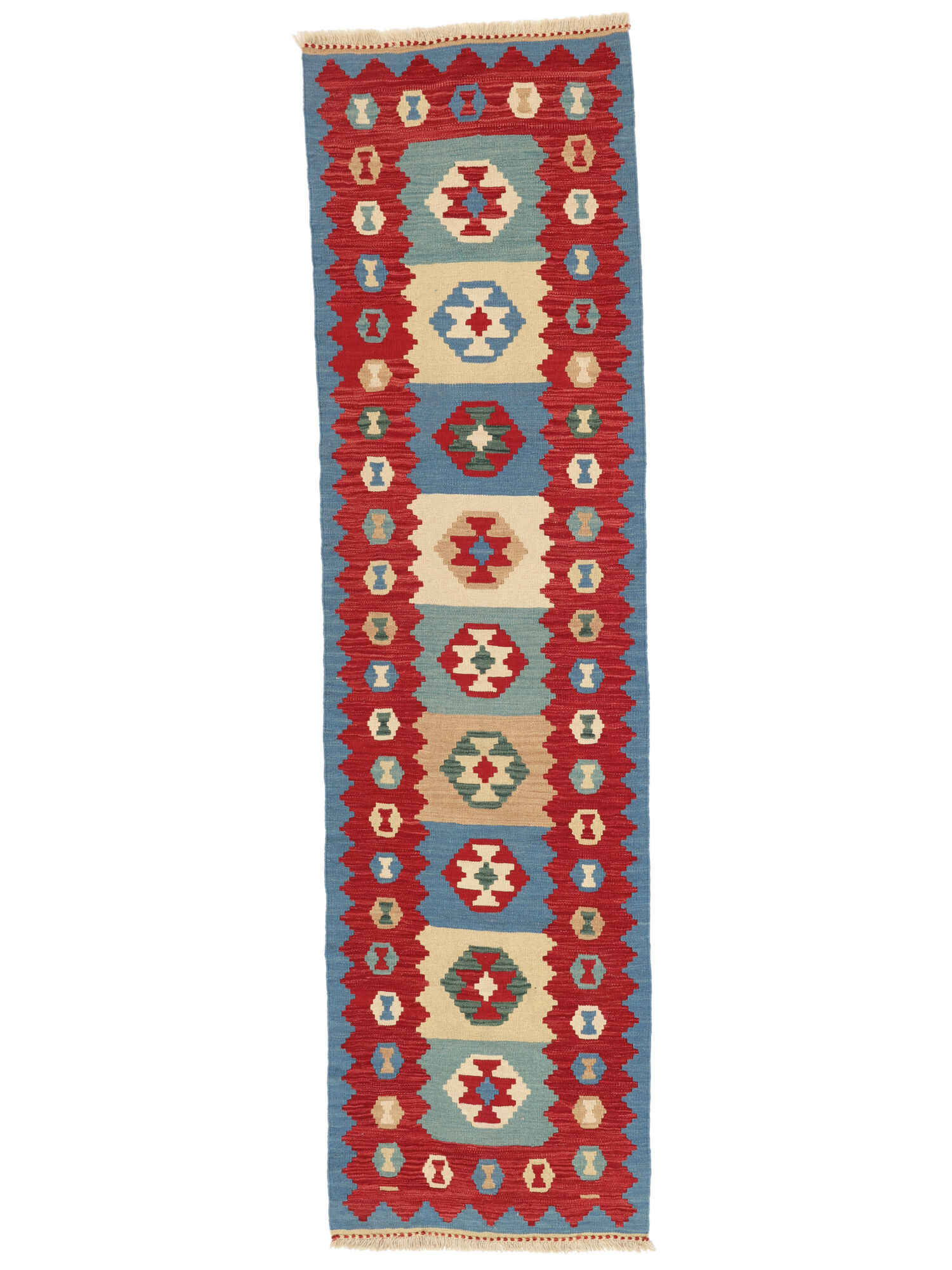 Kelim Ghashghai Teppich 81×294