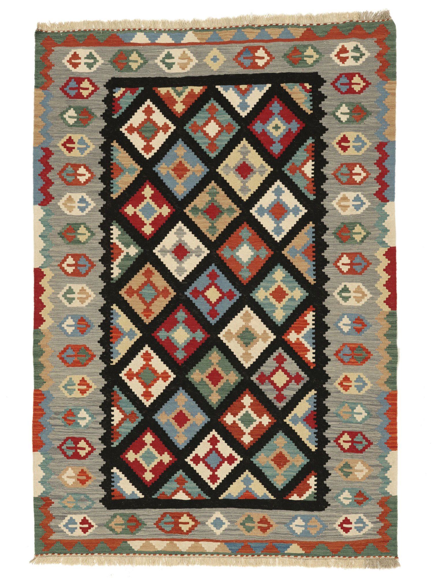 Kelim Ghashghai Teppich 172×254