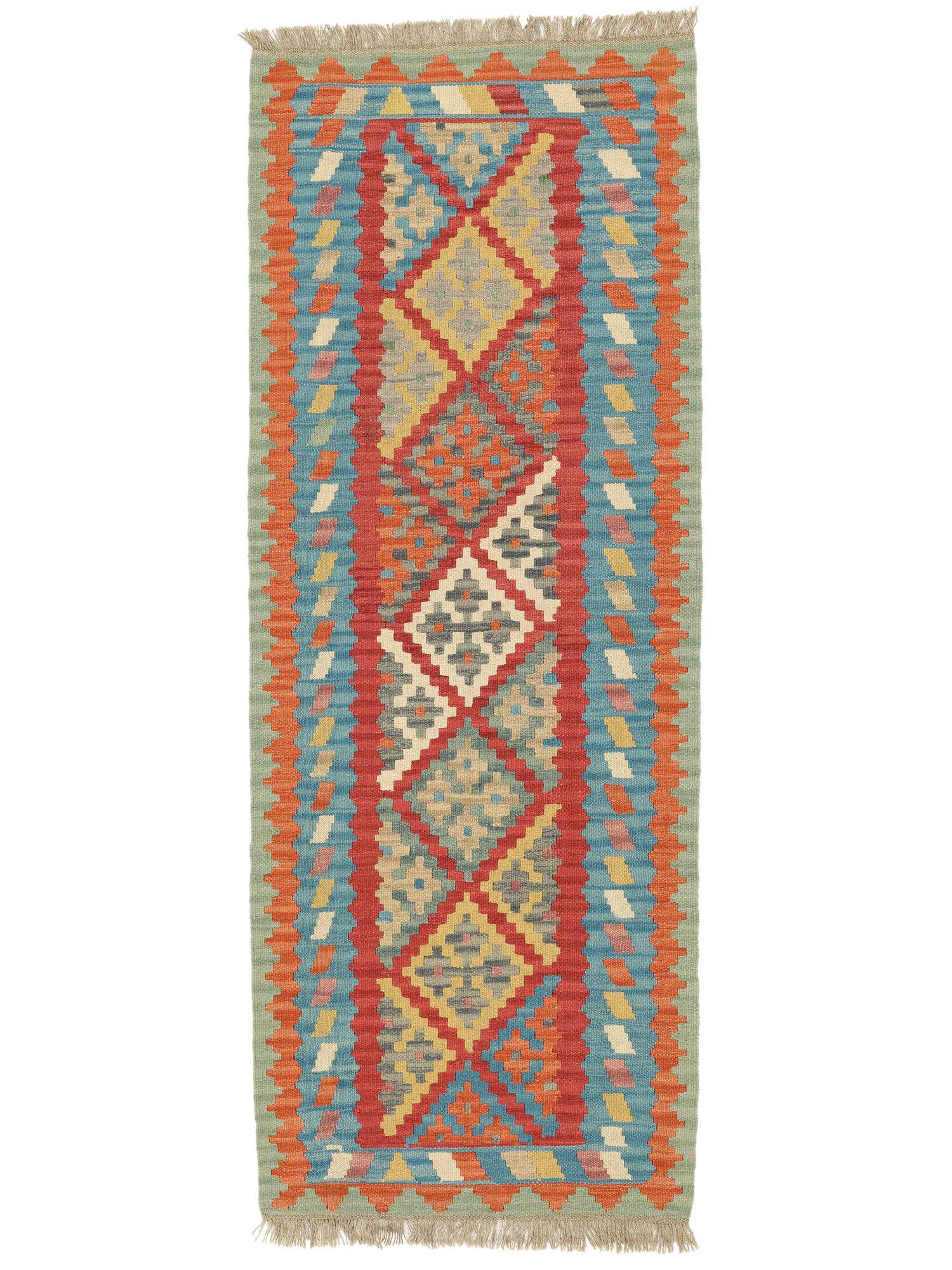 Kelim Ghashghai Teppich 81×211