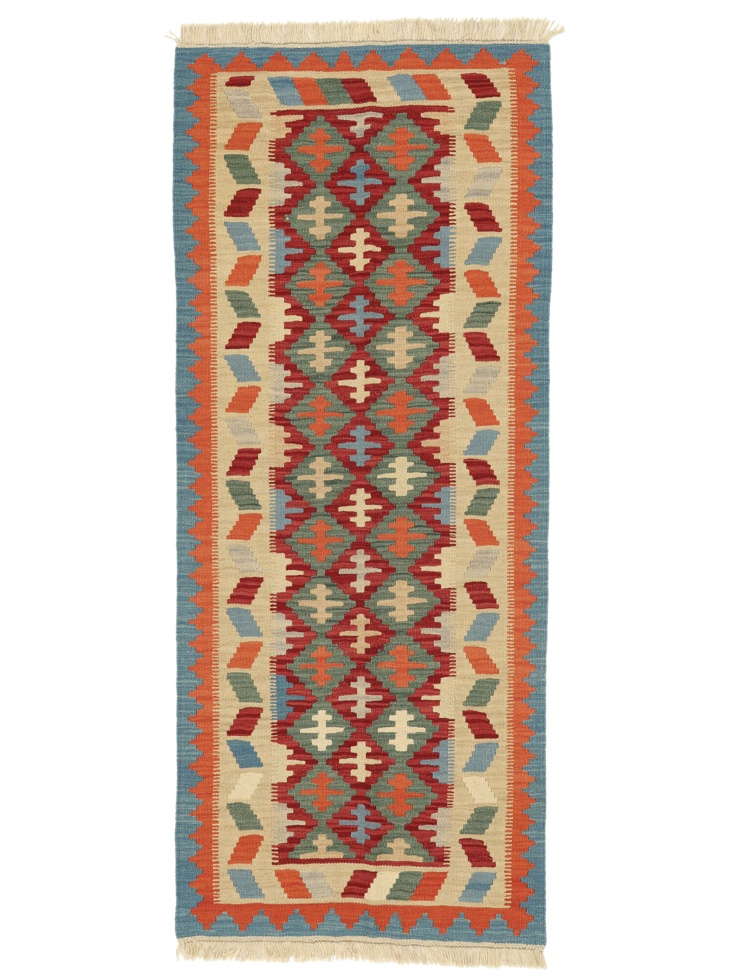 
    Kilim Qashqai - Orange - 82 x 200 cm
  