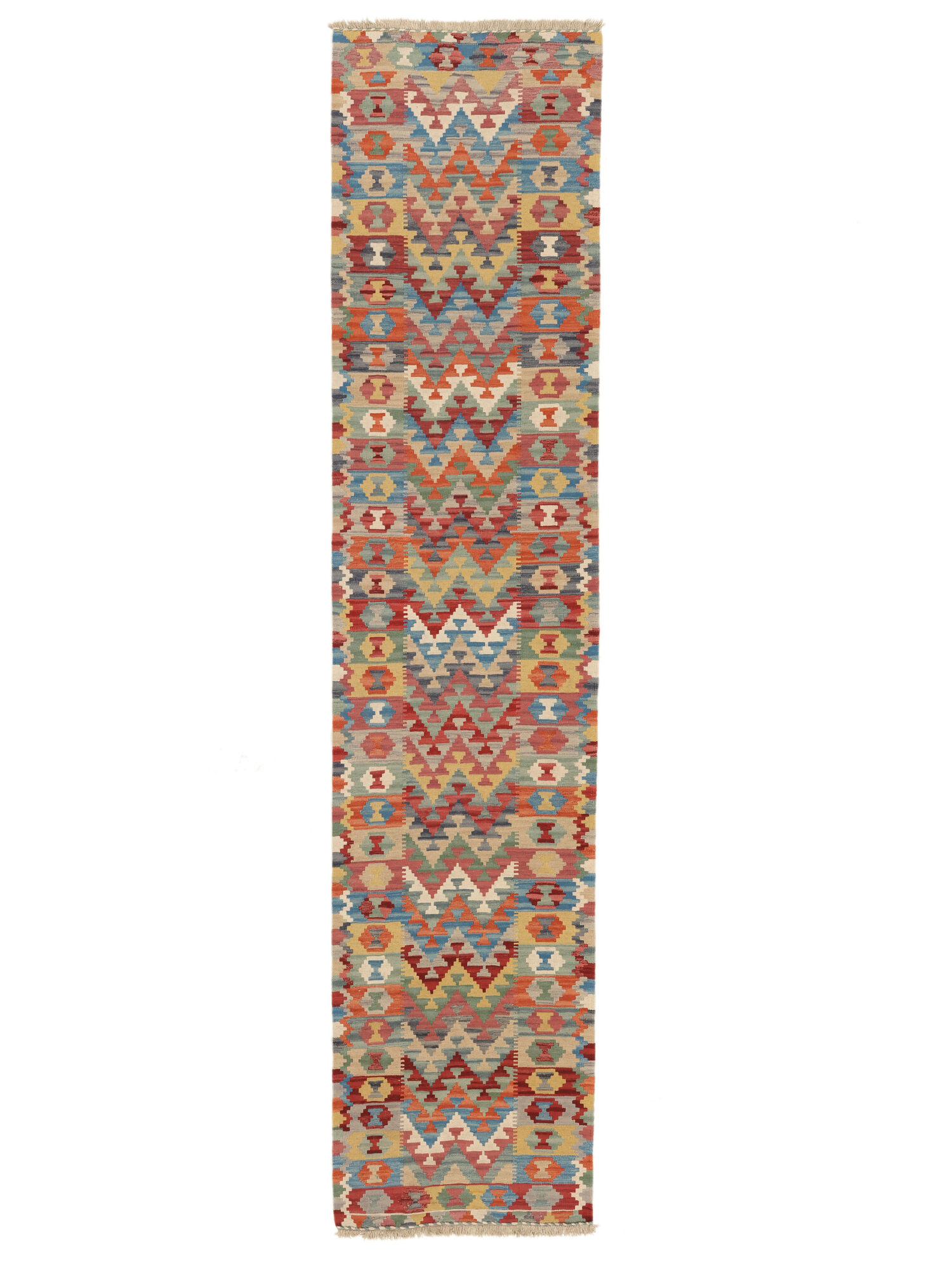 
    Kilim Qashqai - Brown - 86 x 386 cm
  
