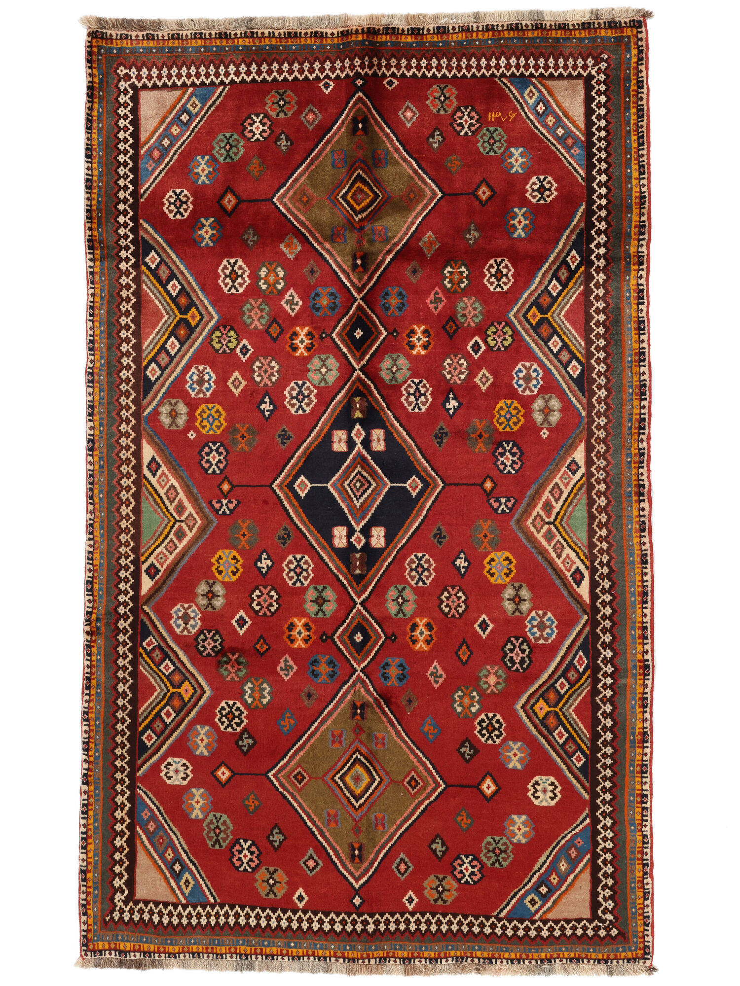 
    Qashqai Fine - Dark red - 153 x 251 cm
  
