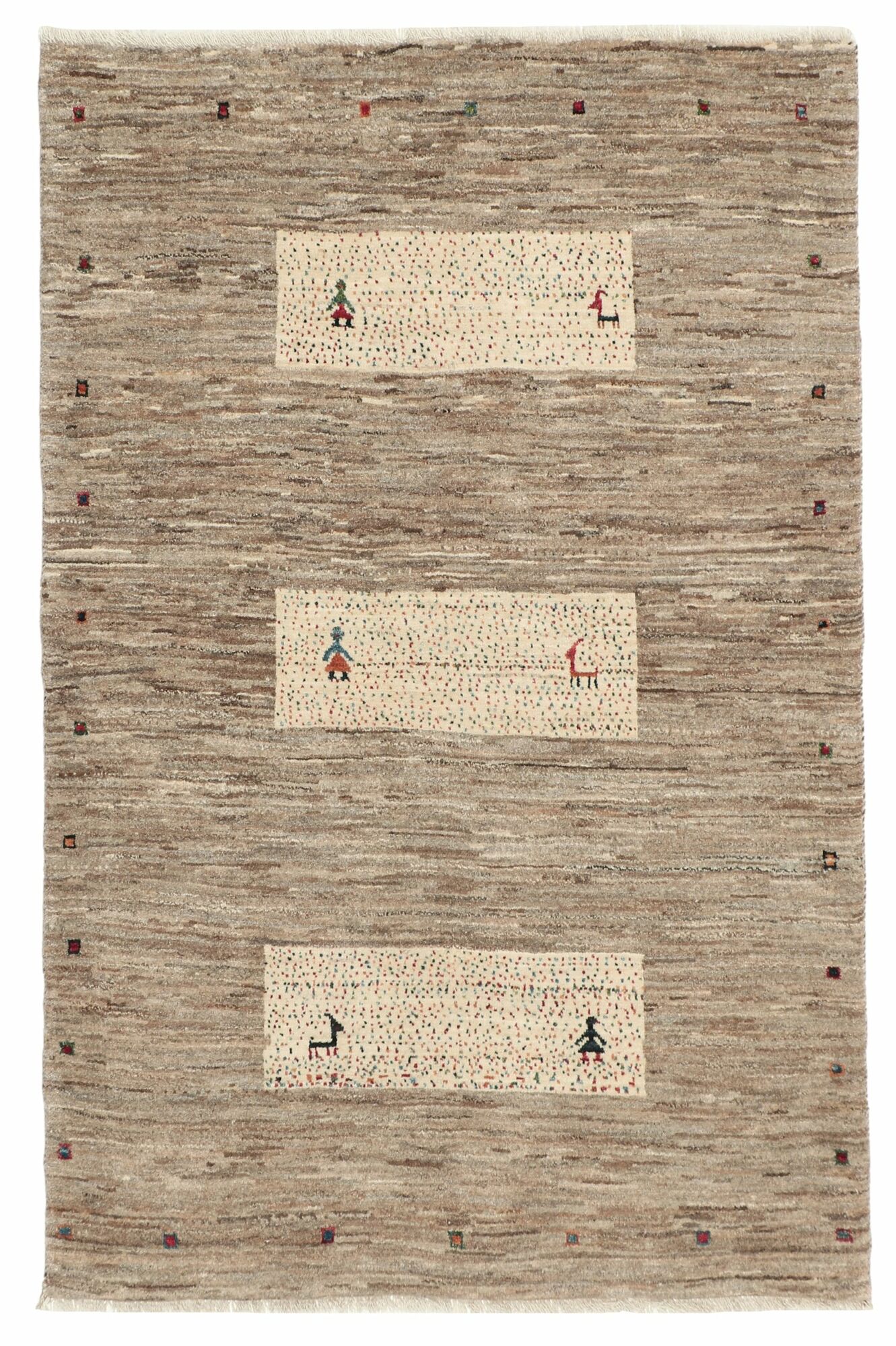 
    Gabbeh Persia Fine - Brown - 118 x 184 cm
  