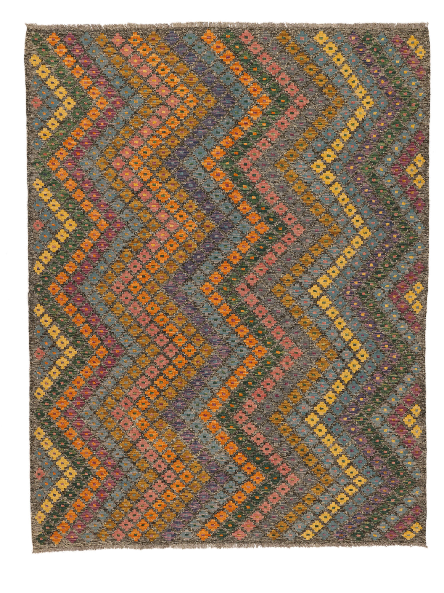 Kelim Afghan Old Stil Teppich 186×240