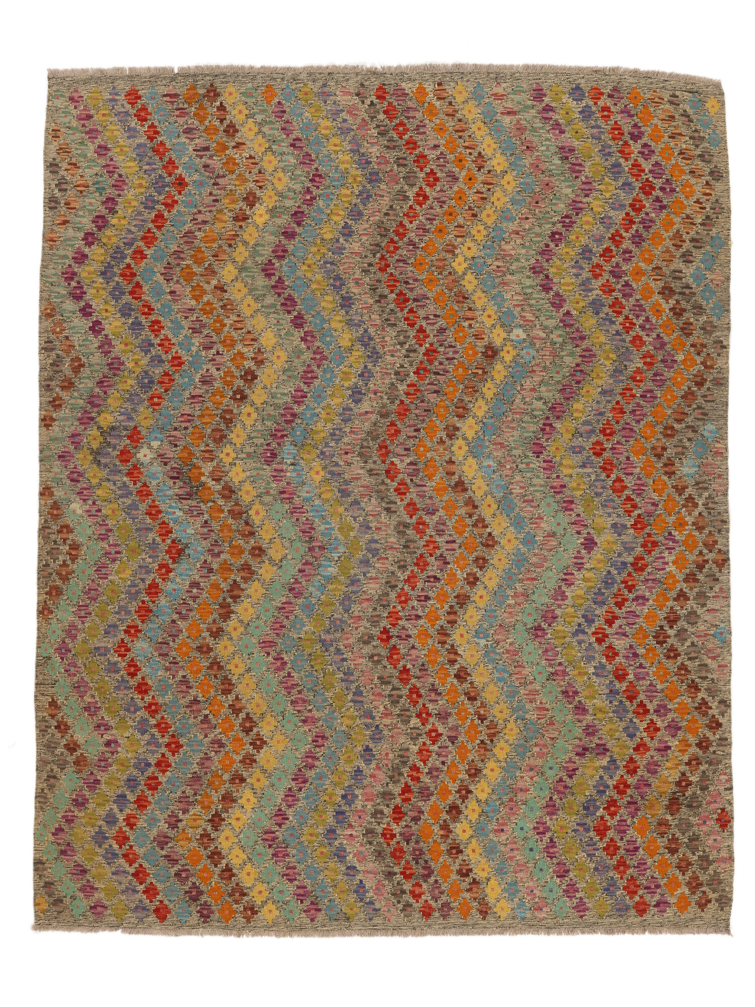 Kelim Afghan Old Stil Teppich 189×229