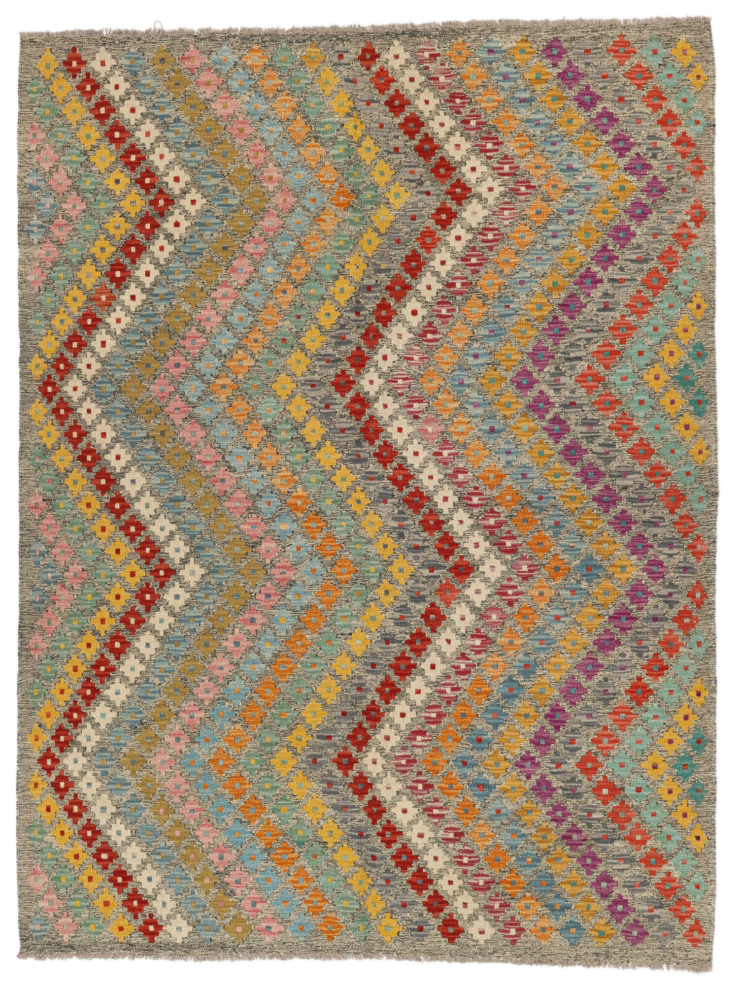 Kelim Afghan Old Stil Teppich 178×233