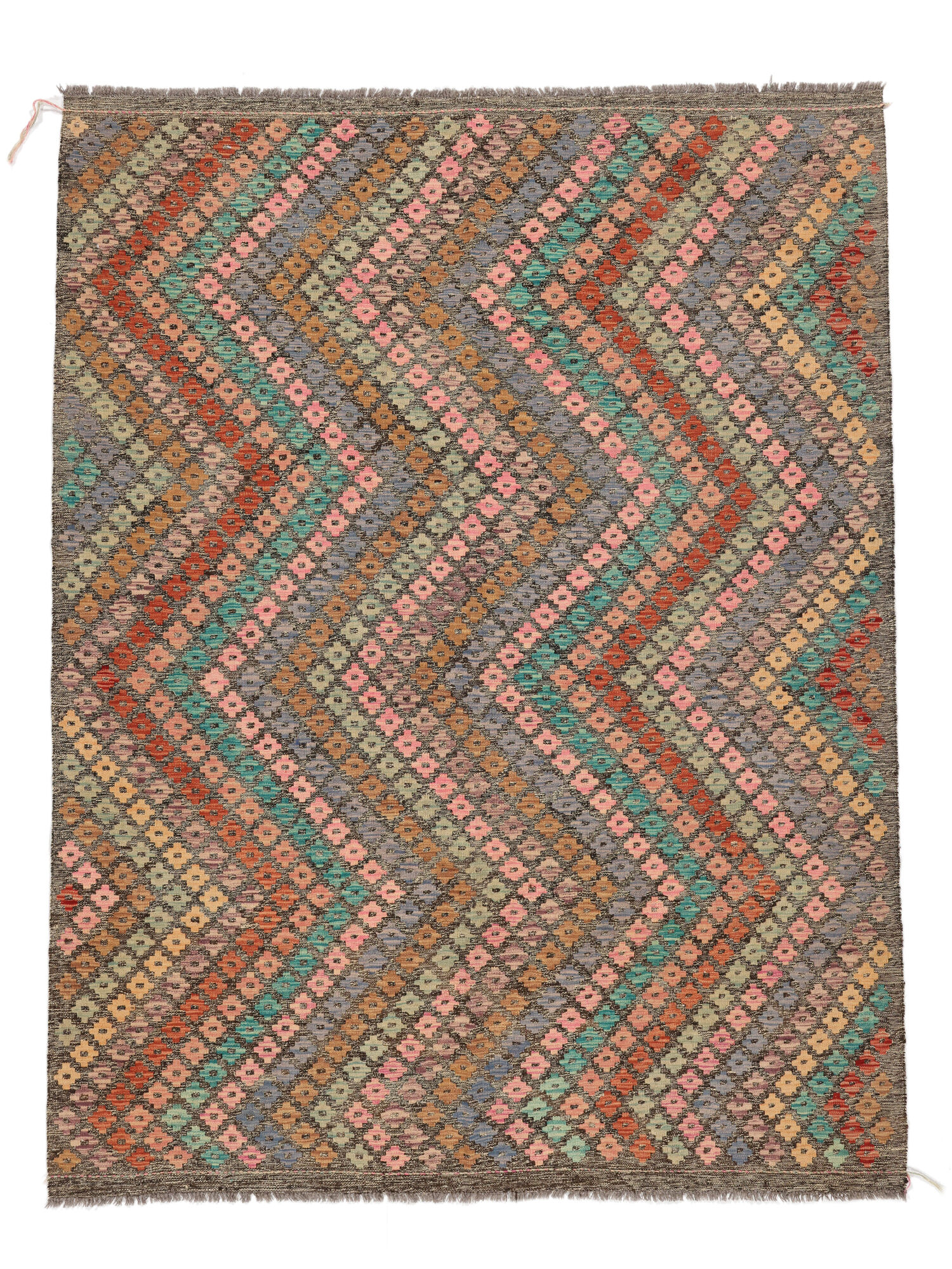 Kelim Afghan Old Stil Teppich 186×235