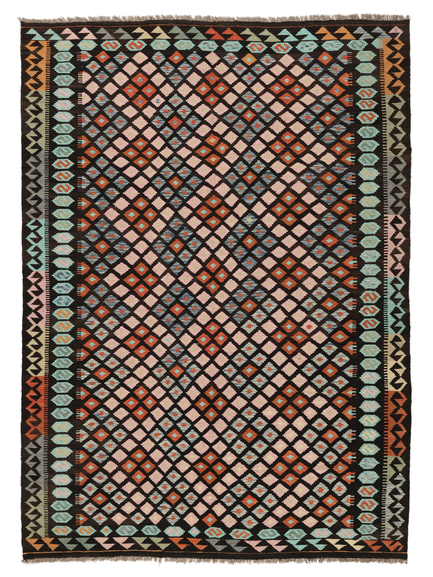 Kelim Afghan Old Stil Teppich 175×244