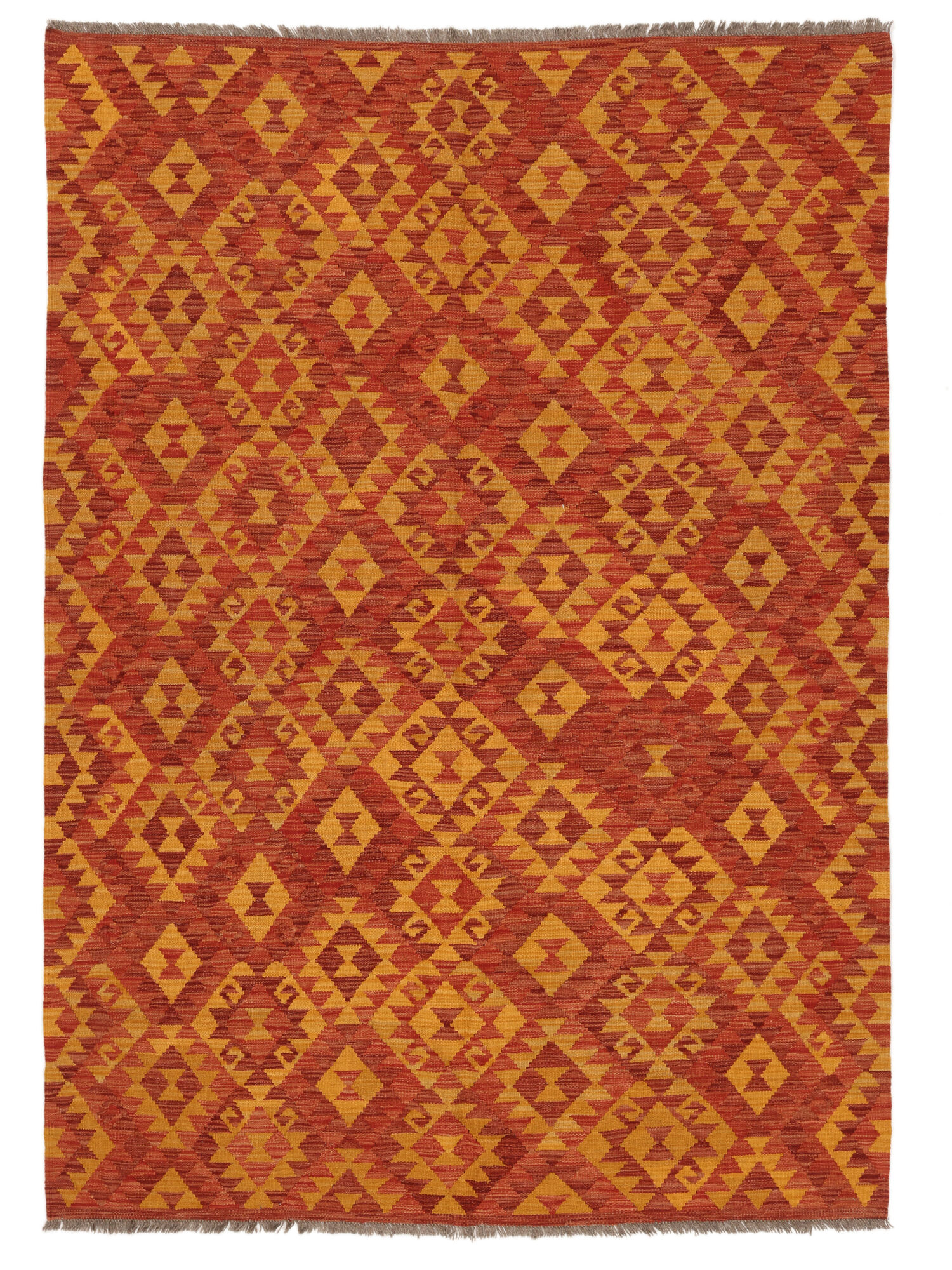 
    Kilim Afghan Old style - Dark red - 175 x 245 cm
  