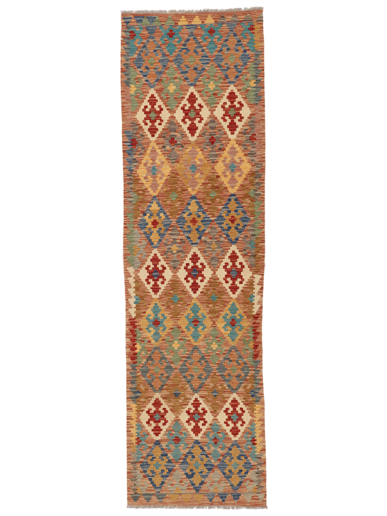 
    Kilim Afghan Old style - Brown - 84 x 296 cm
  